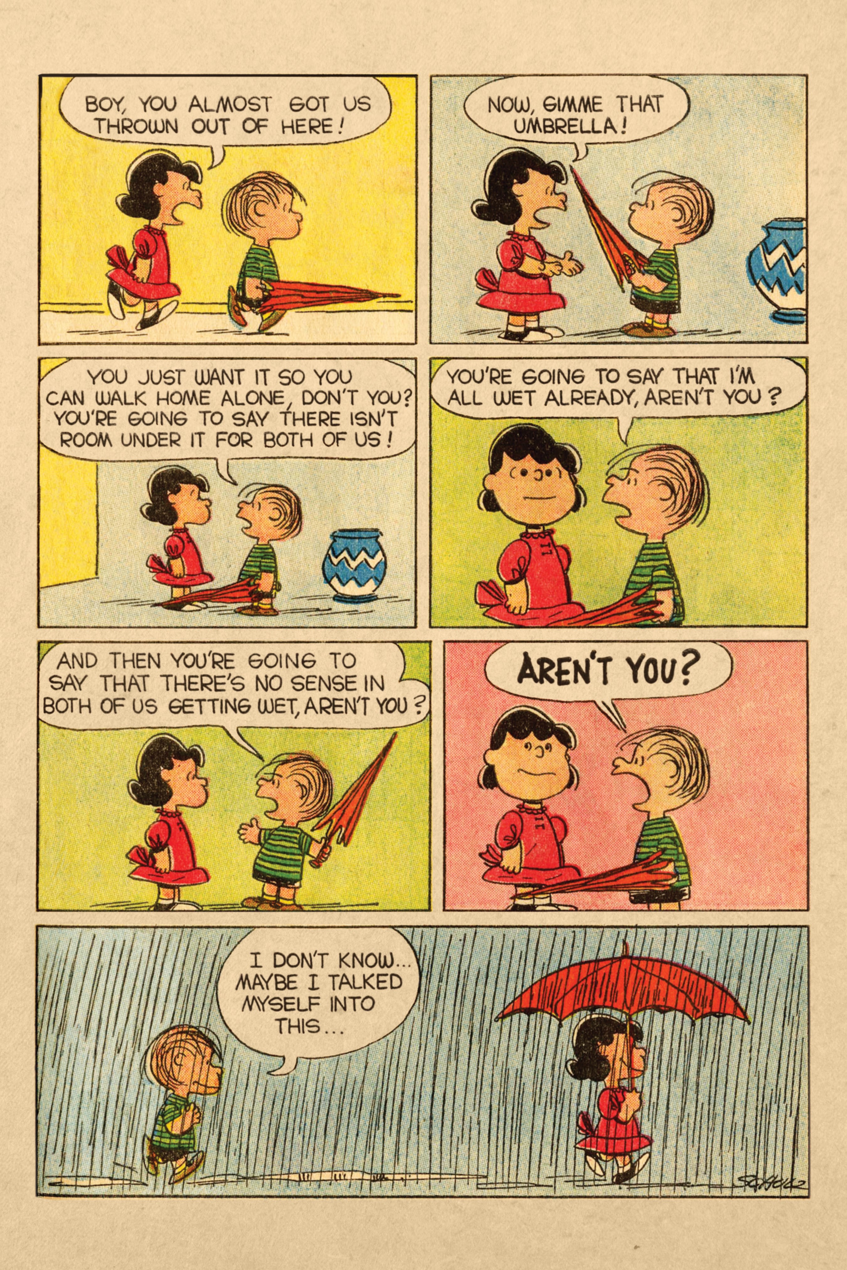 Read online Peanuts Dell Archive comic -  Issue # TPB (Part 2) - 79