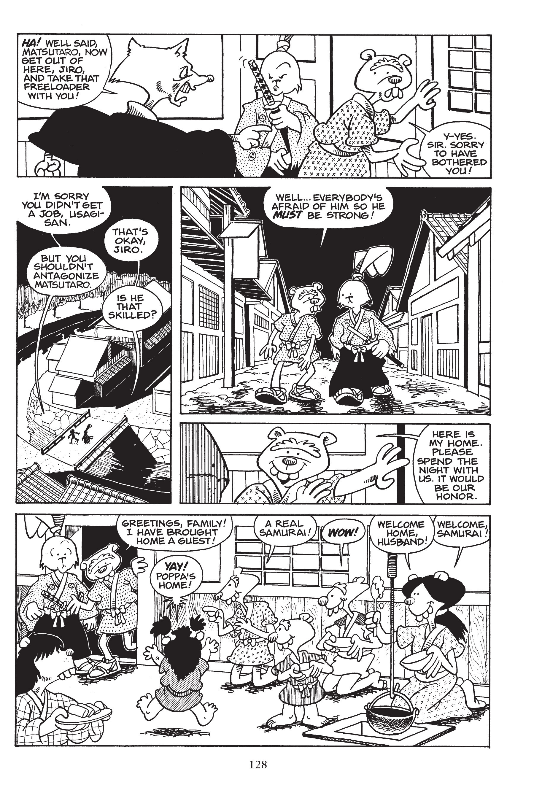 Read online Usagi Yojimbo (1987) comic -  Issue # _TPB 2 - 128