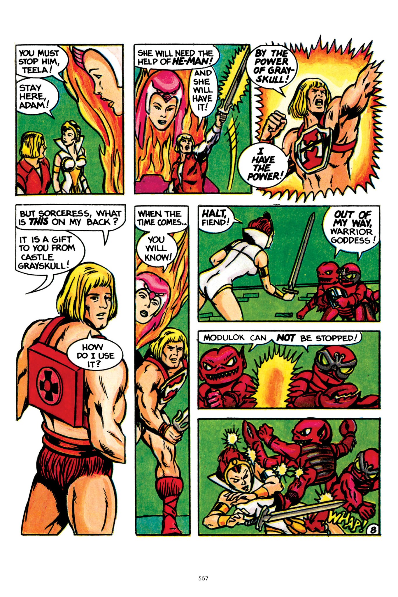 Read online He-Man and the Masters of the Universe Minicomic Collection comic -  Issue # TPB 1 - 540