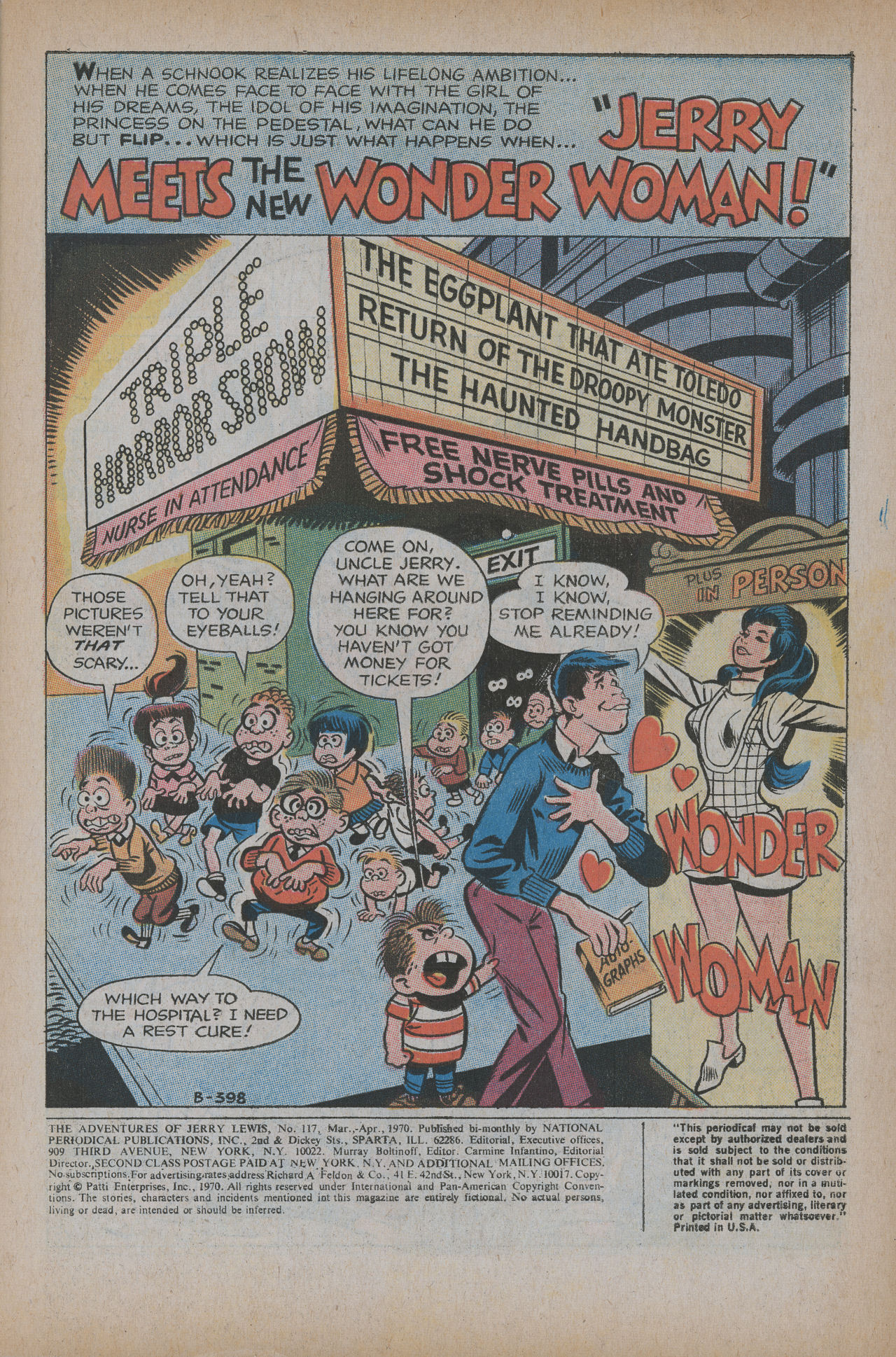 Read online The Adventures of Jerry Lewis comic -  Issue #117 - 3