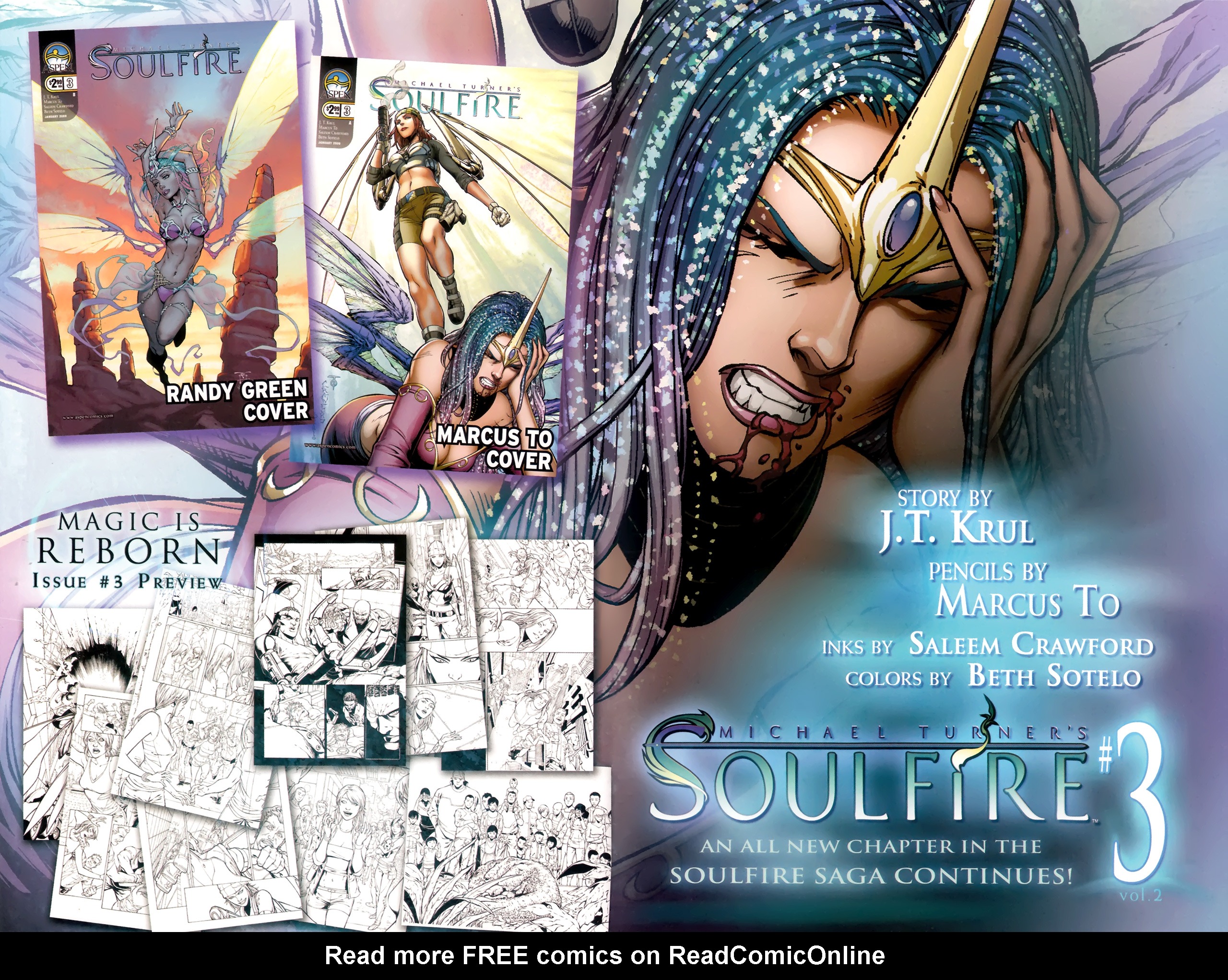 Read online Michael Turner's Soulfire (2009) comic -  Issue #1 - 27