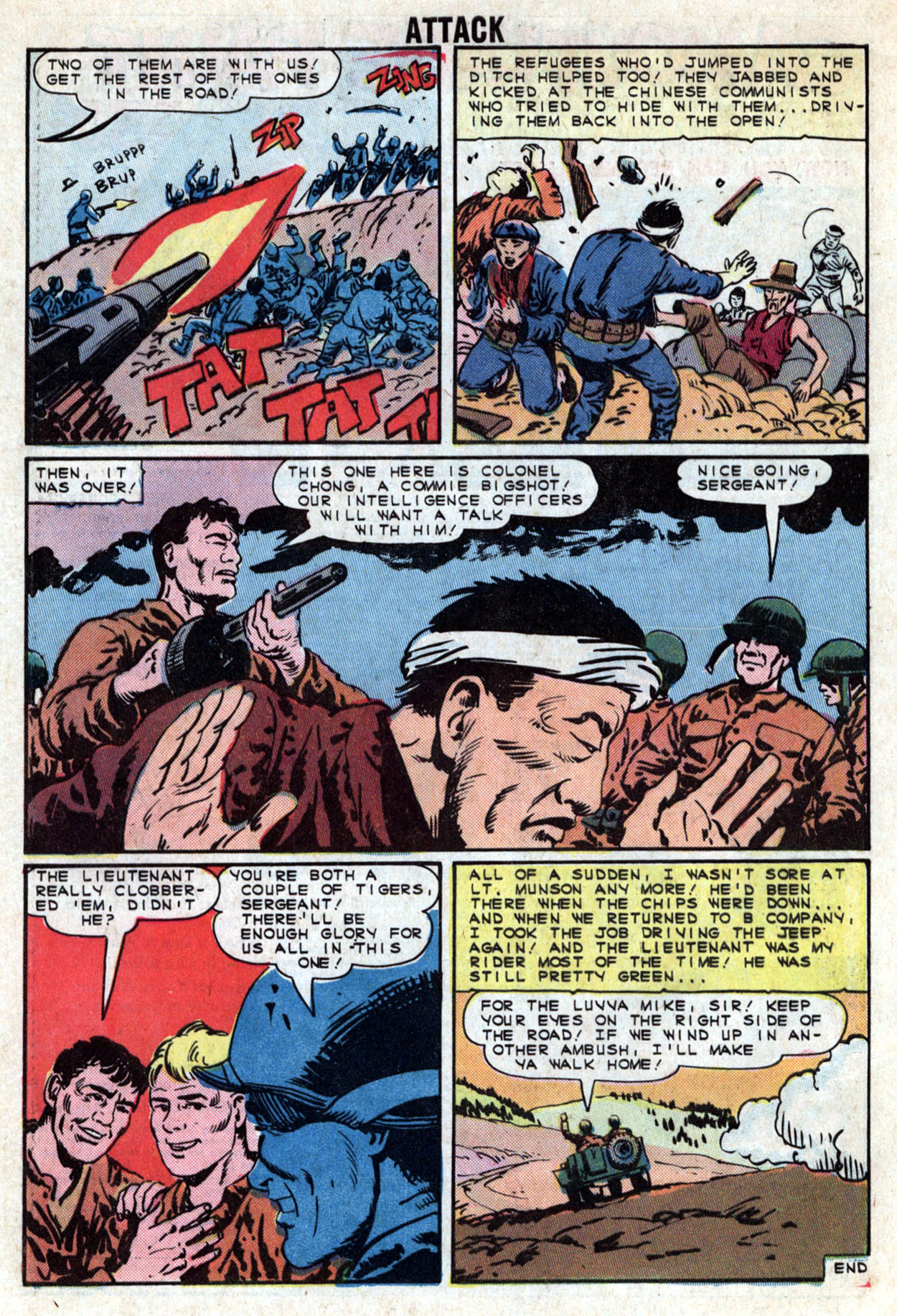 Read online Attack (1962) comic -  Issue #3 - 32