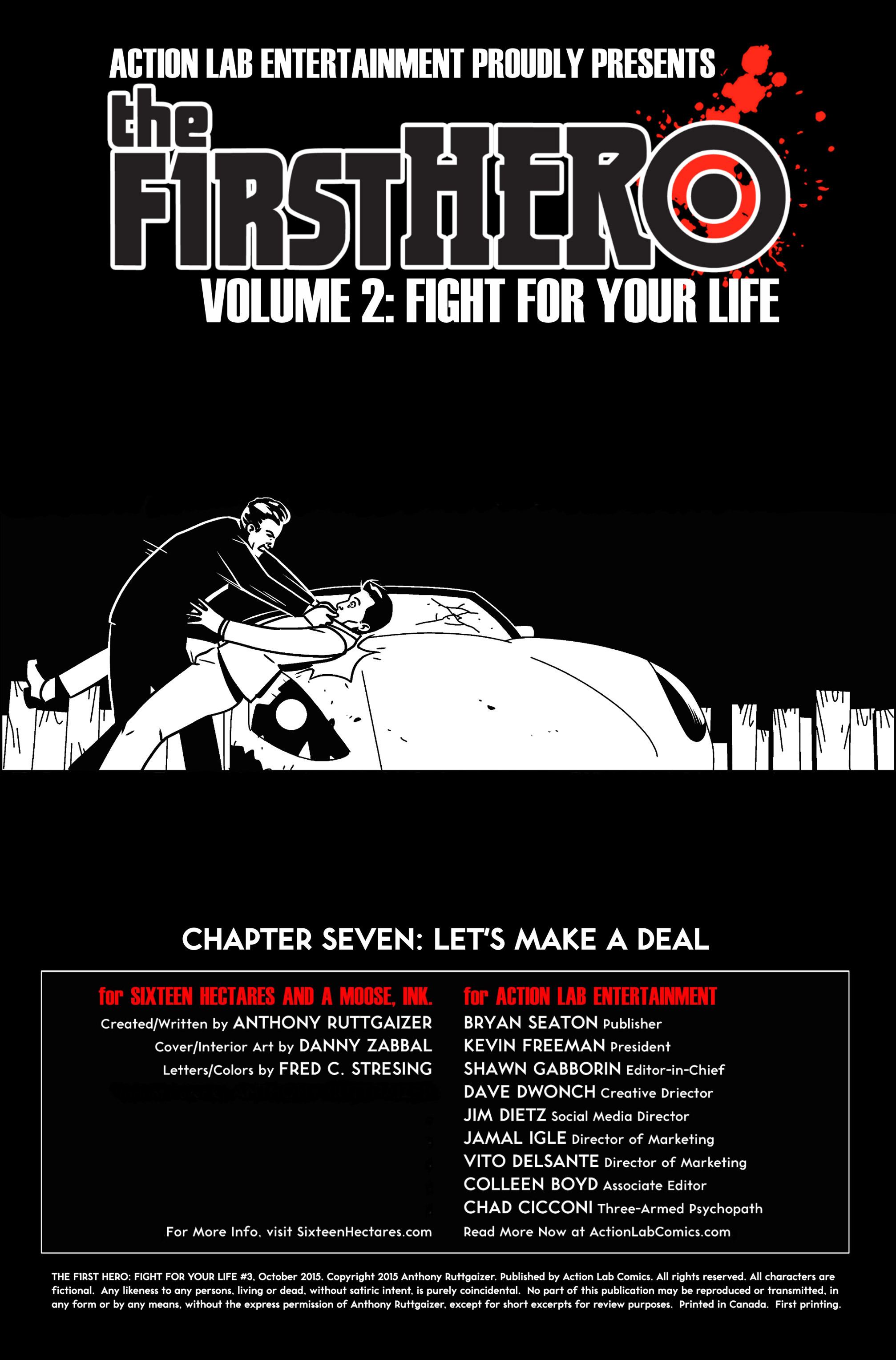 Read online The F1rst Hero: Fight For Your Life comic -  Issue #3 - 5