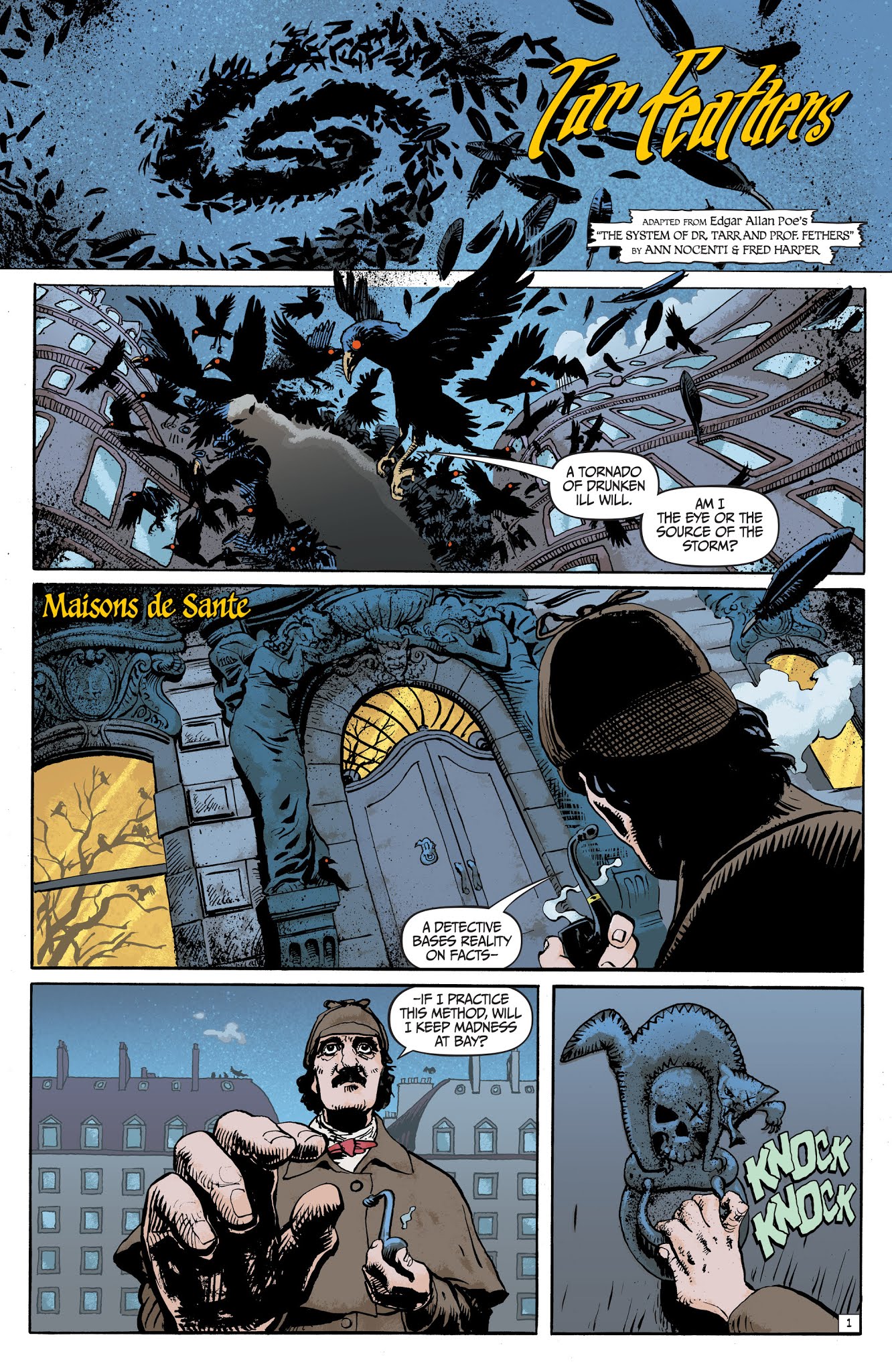 Read online Edgar Allan Poe's Snifter of Terror comic -  Issue #3 - 3