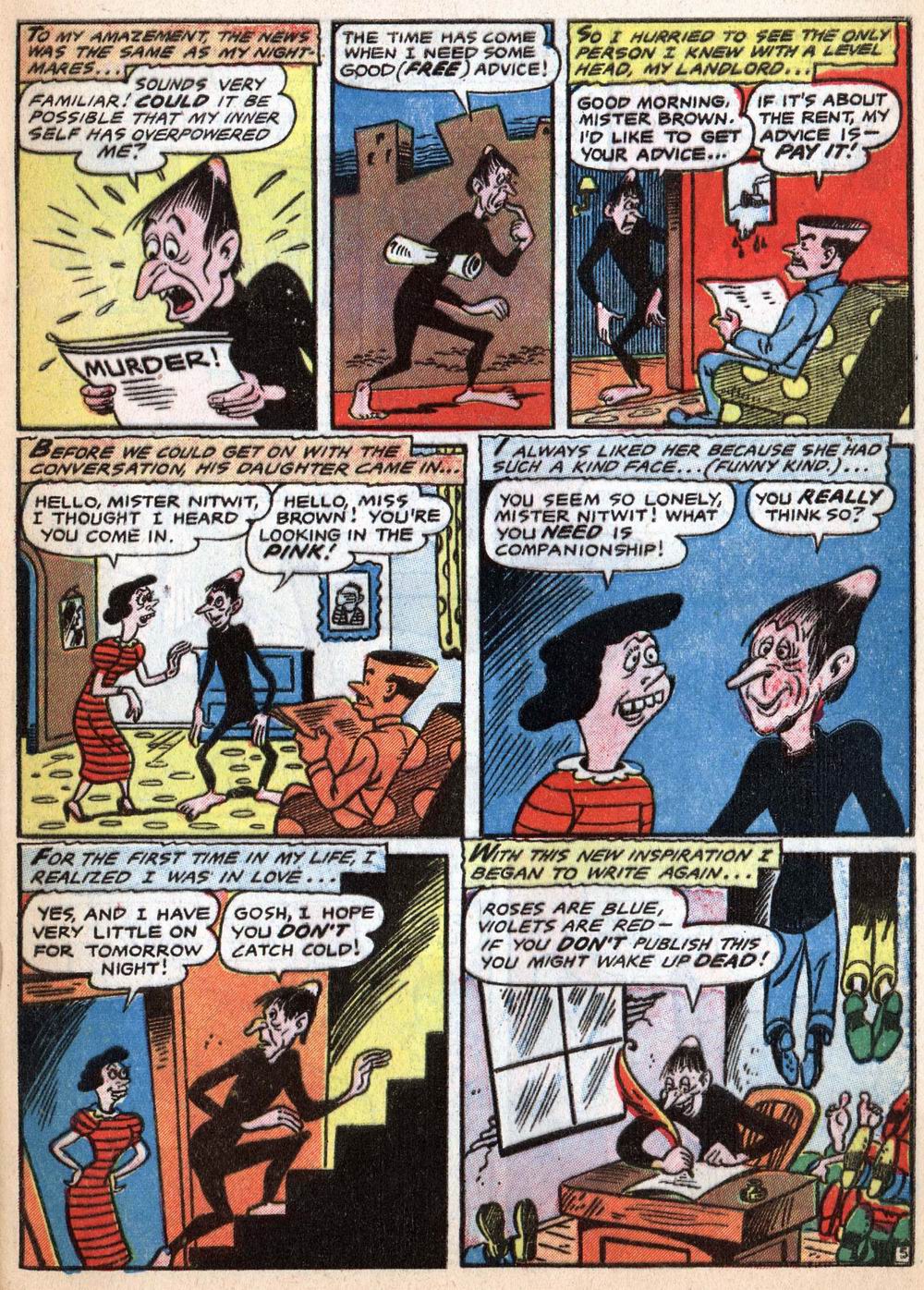 Read online Bughouse (1954) comic -  Issue #4 - 7