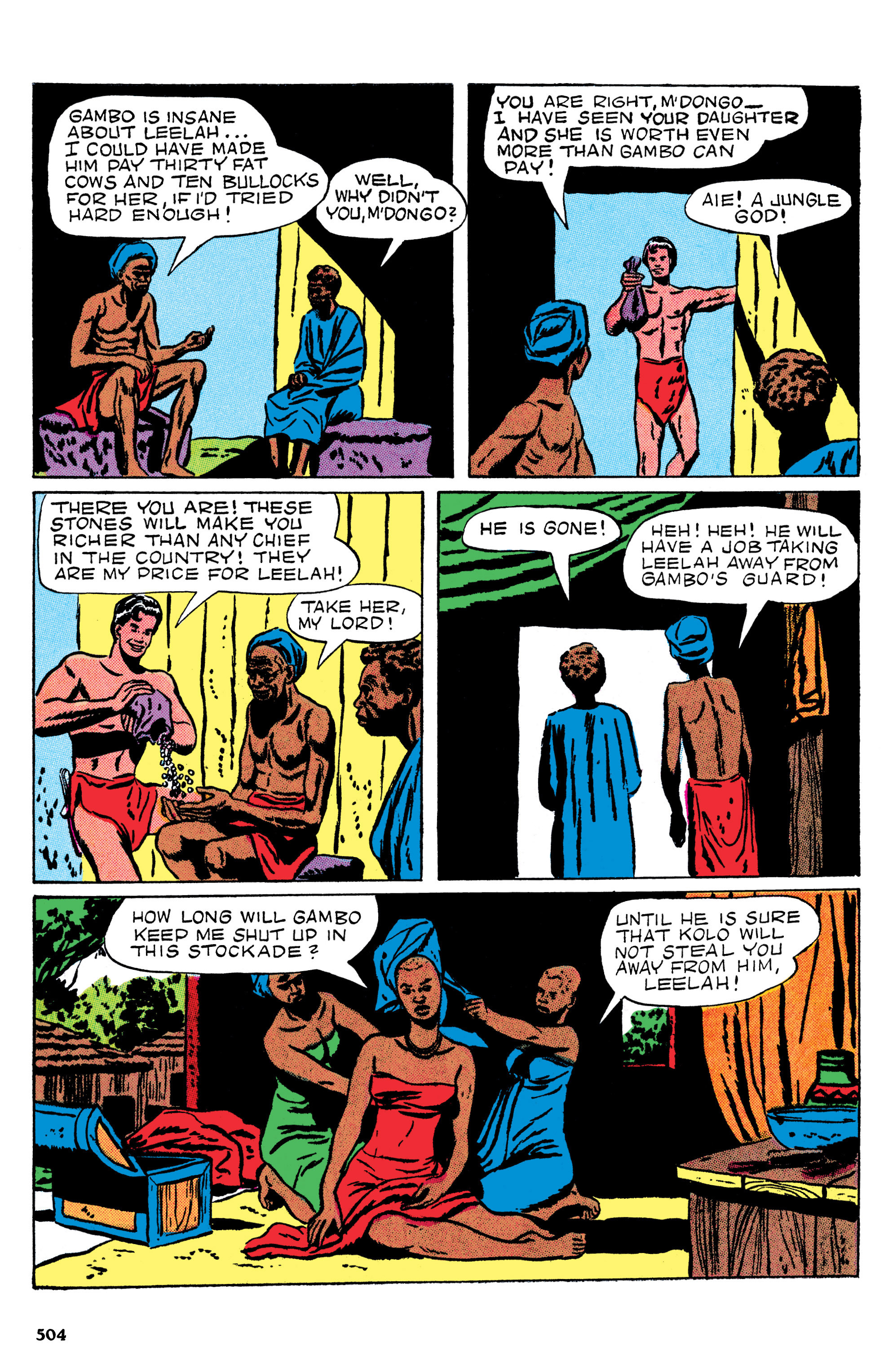 Read online Edgar Rice Burroughs Tarzan: The Jesse Marsh Years Omnibus comic -  Issue # TPB (Part 6) - 6