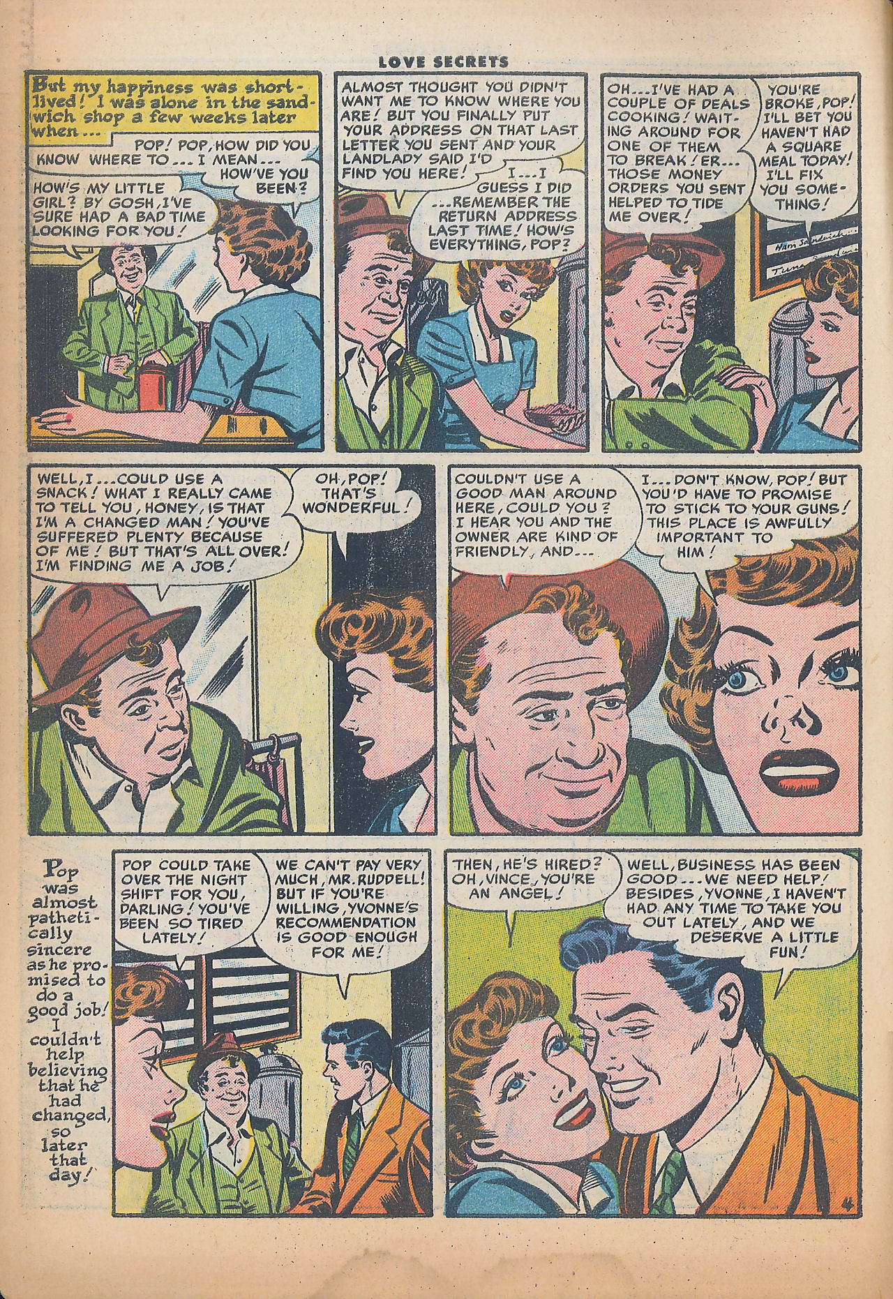 Read online Love Secrets (1953) comic -  Issue #49 - 6