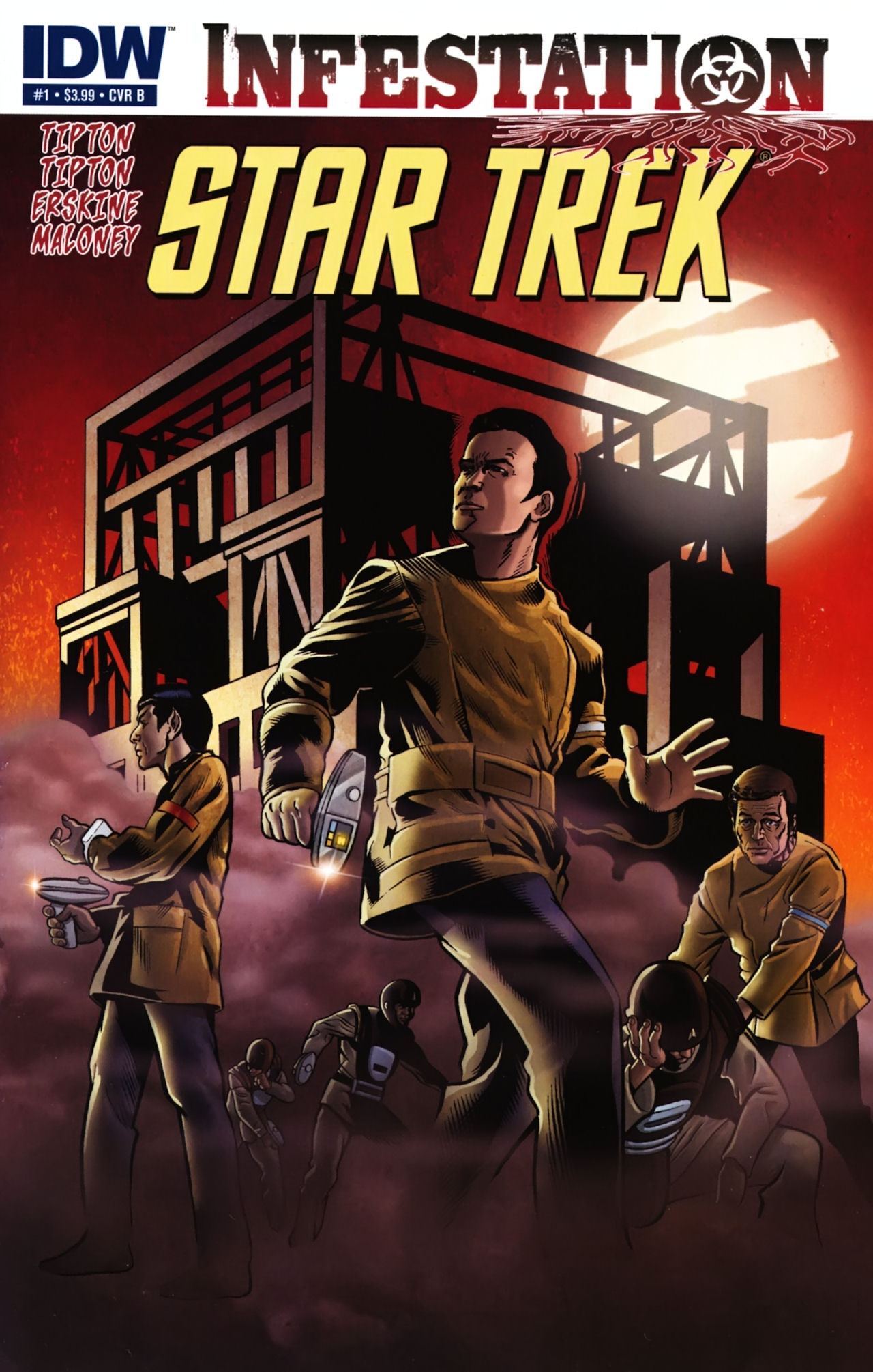 Read online Star Trek: Infestation comic -  Issue #1 - 2