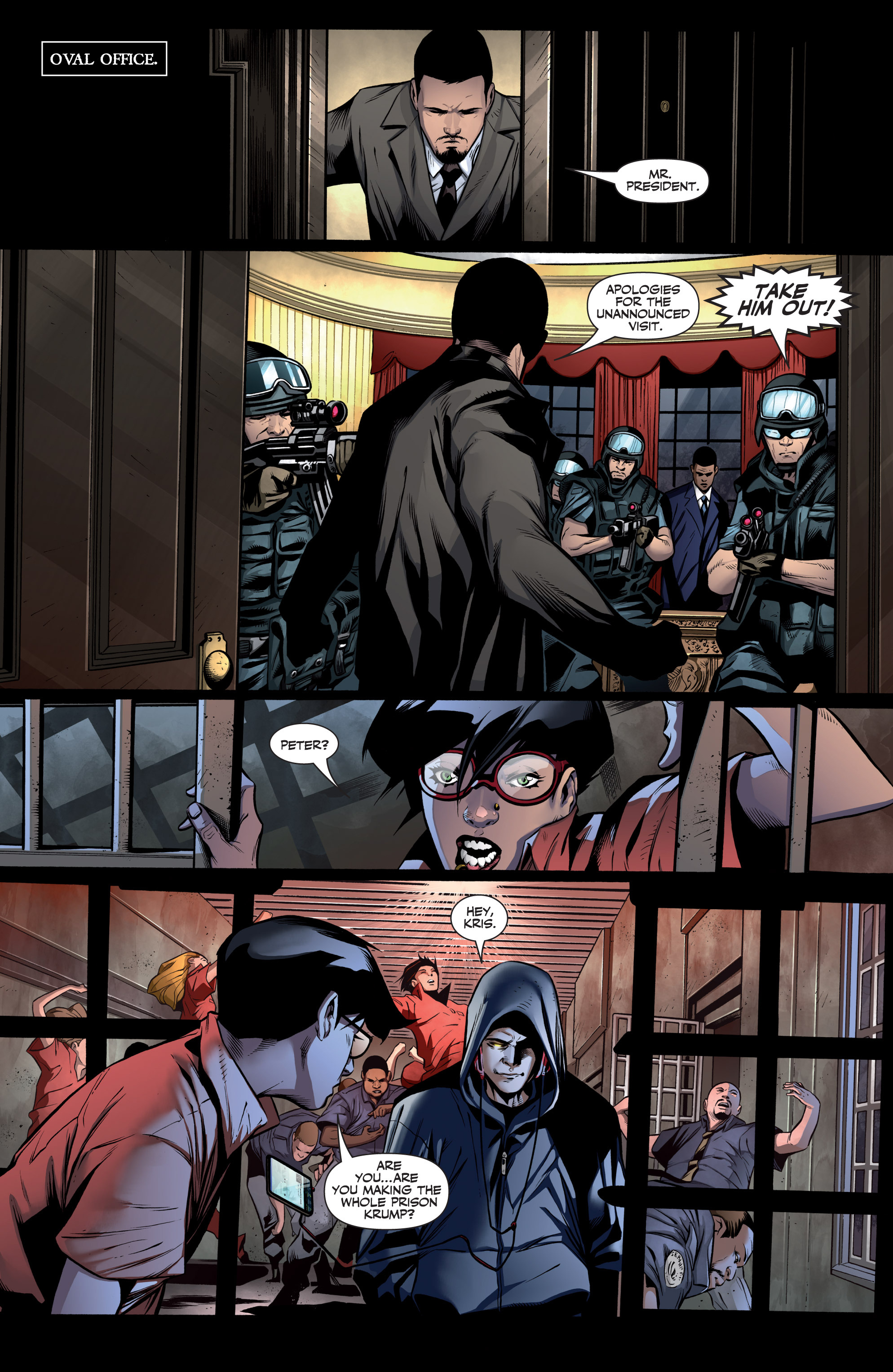 Read online Harbinger: Omegas comic -  Issue # TPB - 60