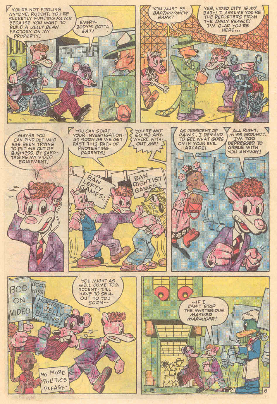 Read online Marvel Tails Starring Peter Porker, The Spectacular Spider-Ham comic -  Issue # Full - 9