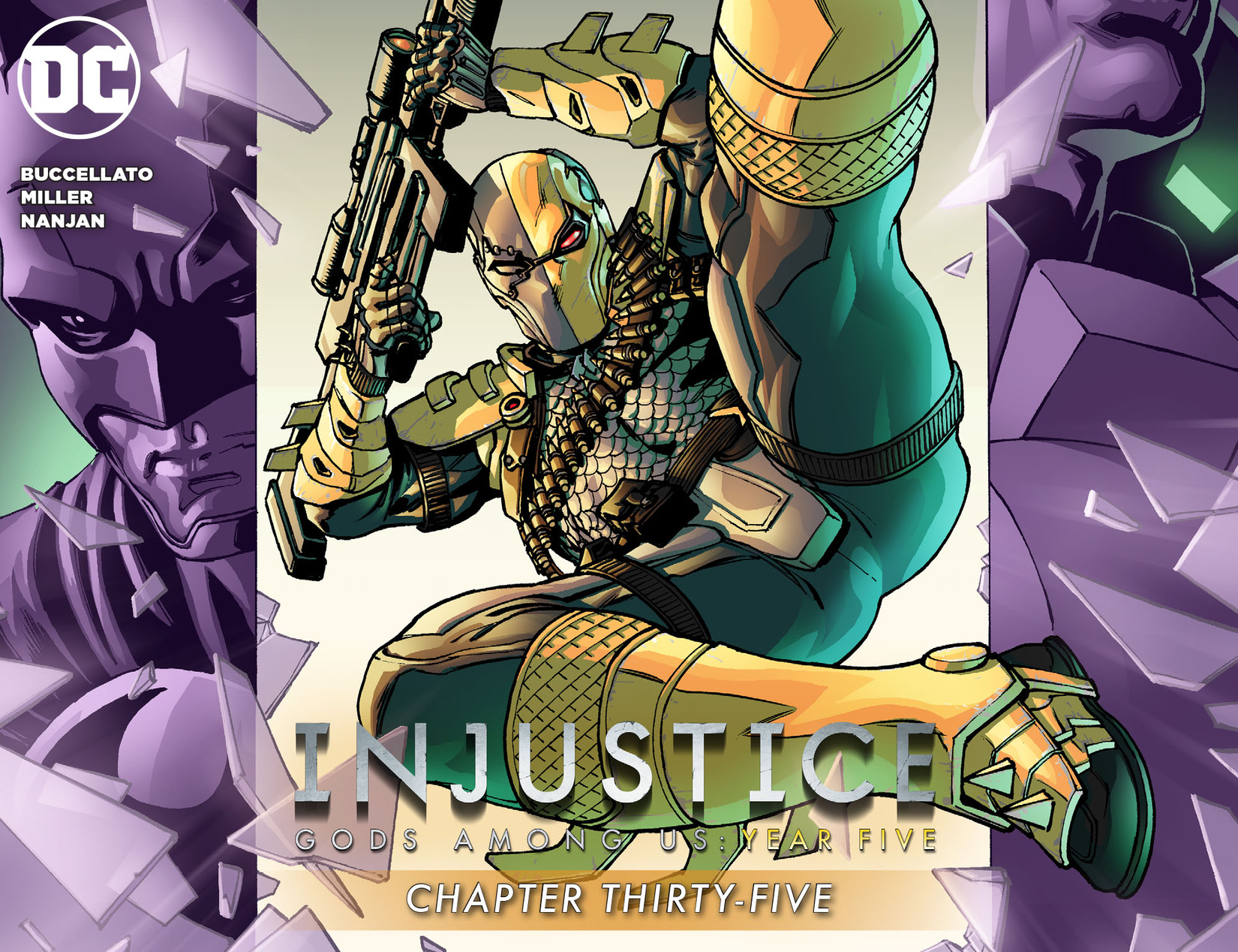 Read online Injustice: Gods Among Us: Year Five comic -  Issue #35 - 1