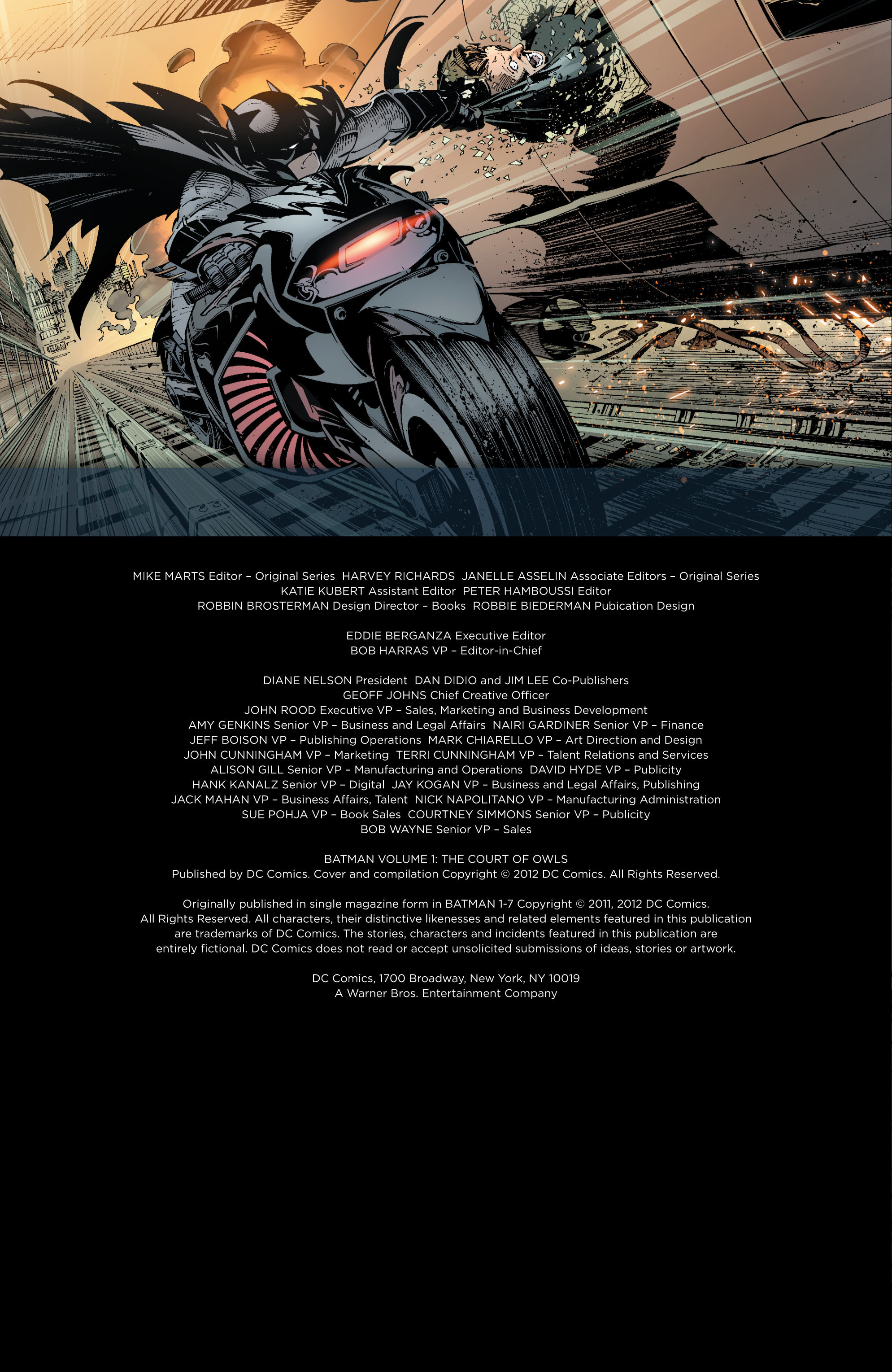 Read online Batman (2011) comic -  Issue # _TPB 1 - 4