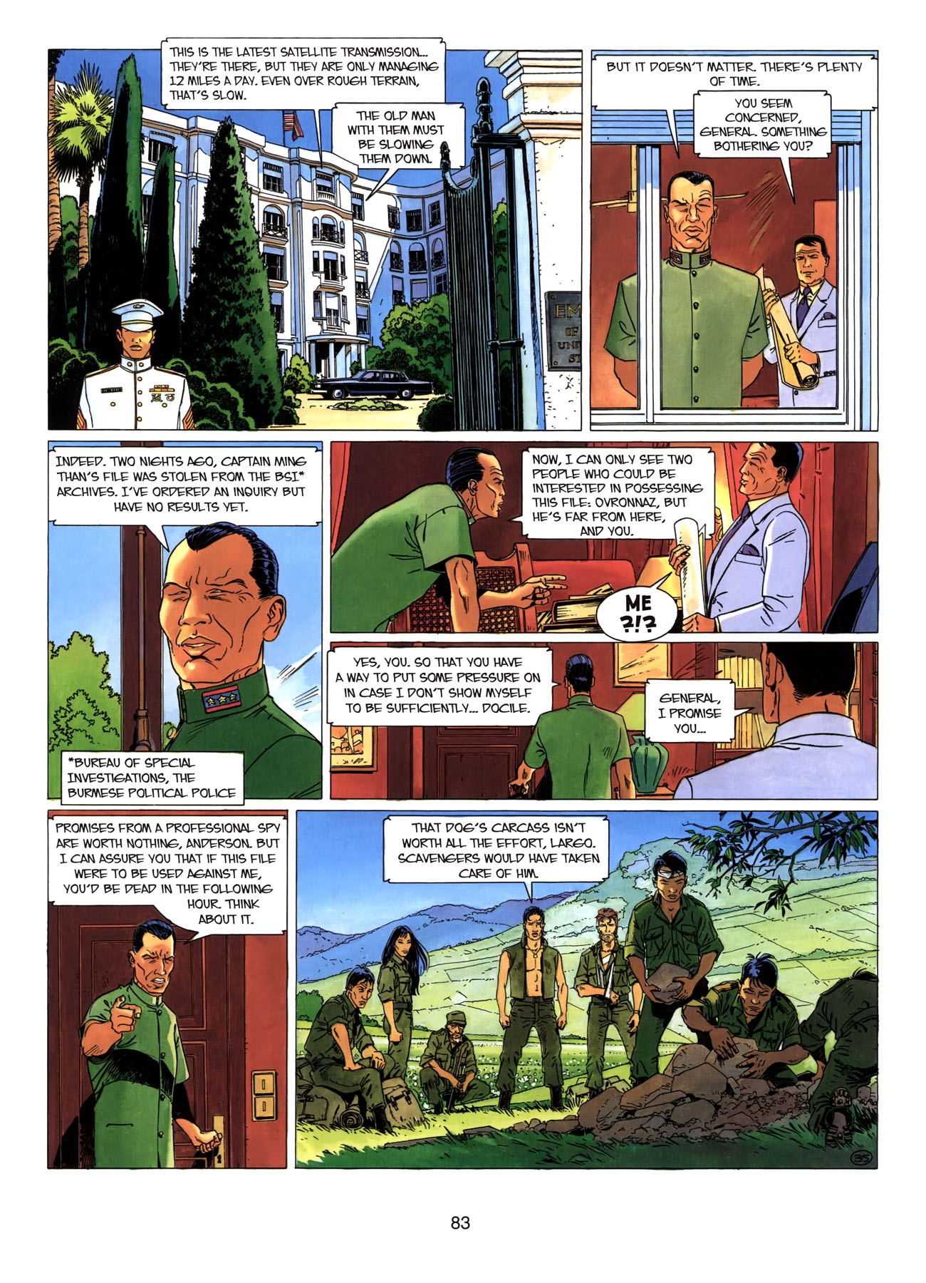Read online Largo Winch comic -  Issue # TPB 4 - 84