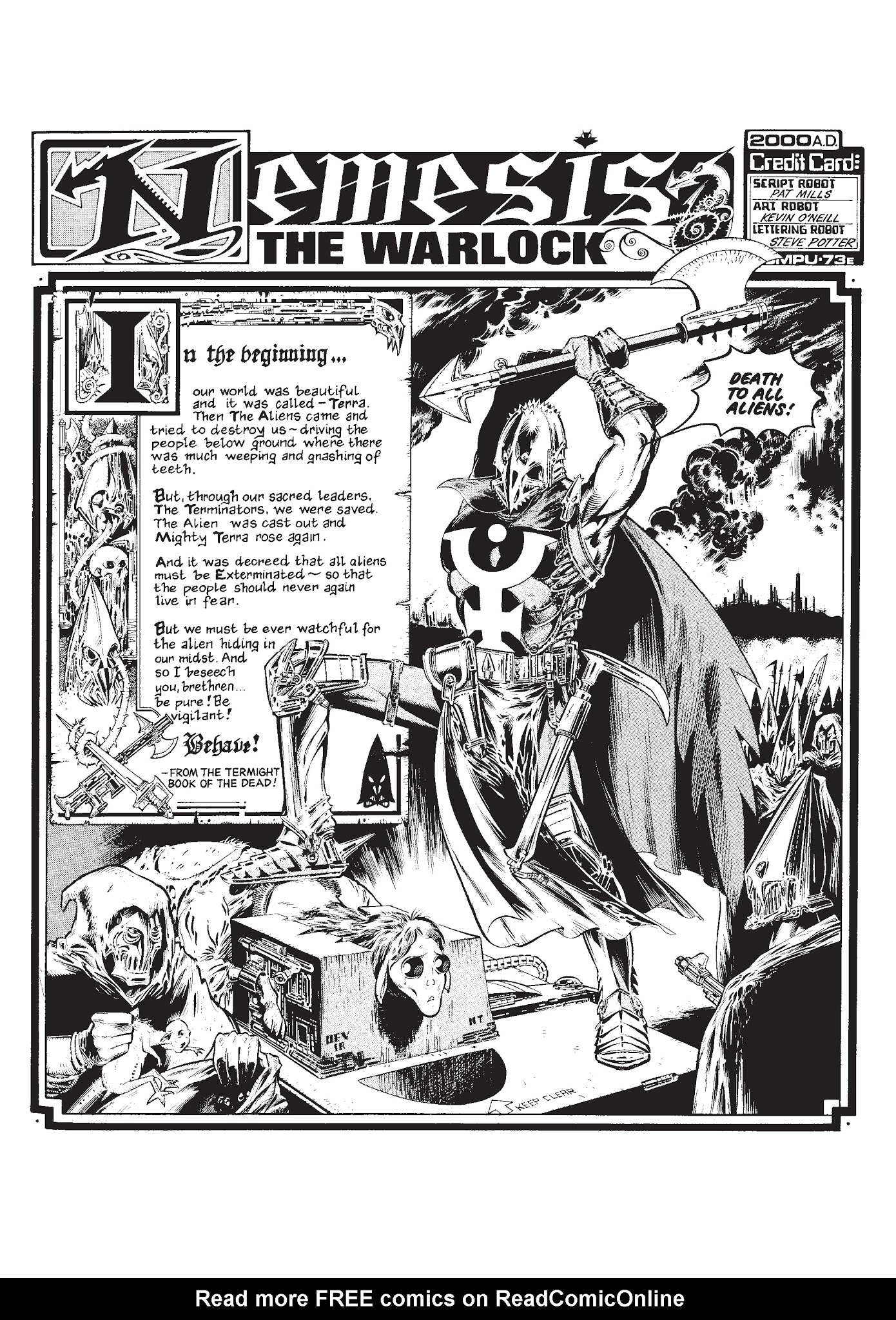 Read online The Complete Nemesis The Warlock comic -  Issue # TPB 1 - 23