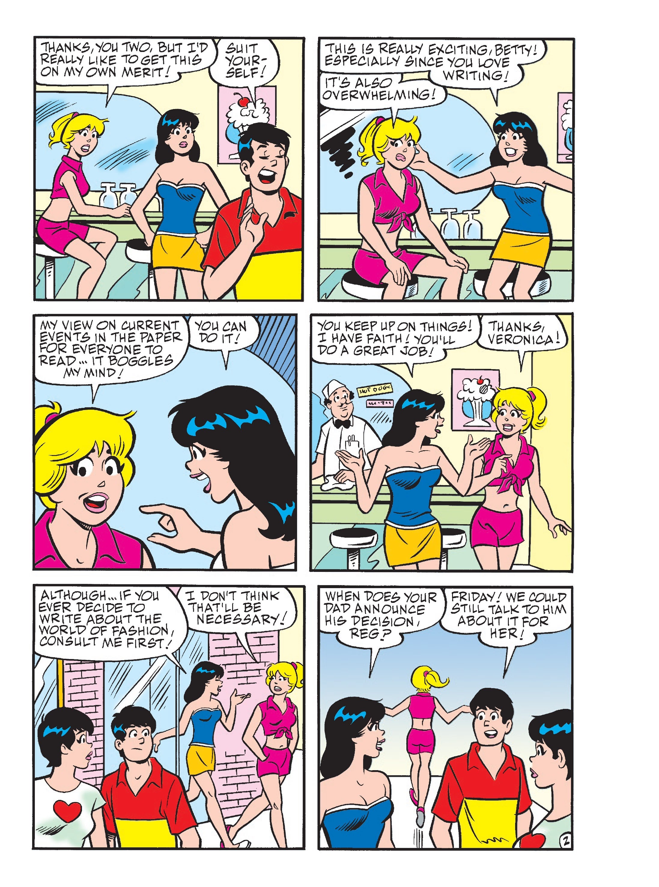 Read online Betty & Veronica Friends Double Digest comic -  Issue #249 - 127