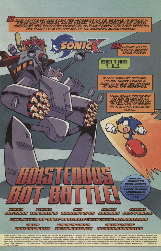 Read online Sonic X comic -  Issue #4 - 3