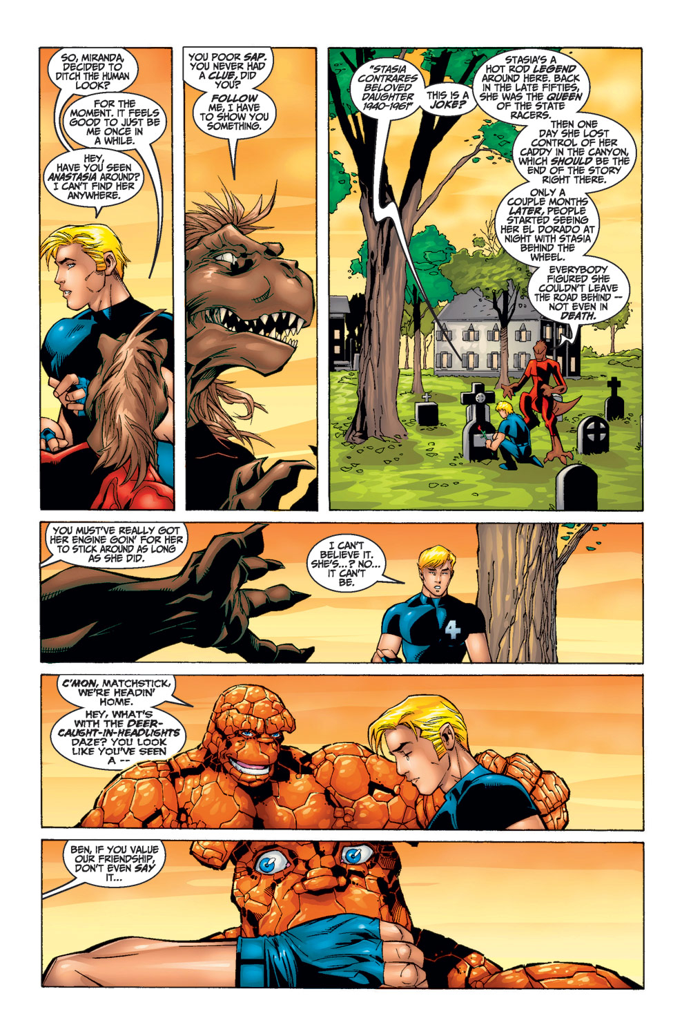 Read online Fantastic Four (1998) comic -  Issue #34 - 23