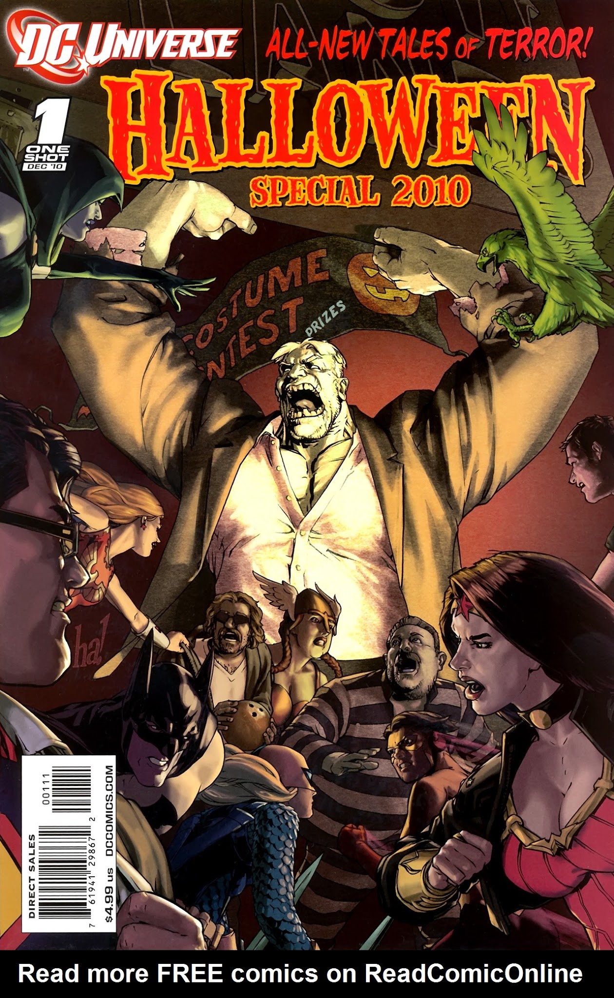 Read online DCU Halloween Special 2010 comic -  Issue # Full - 1