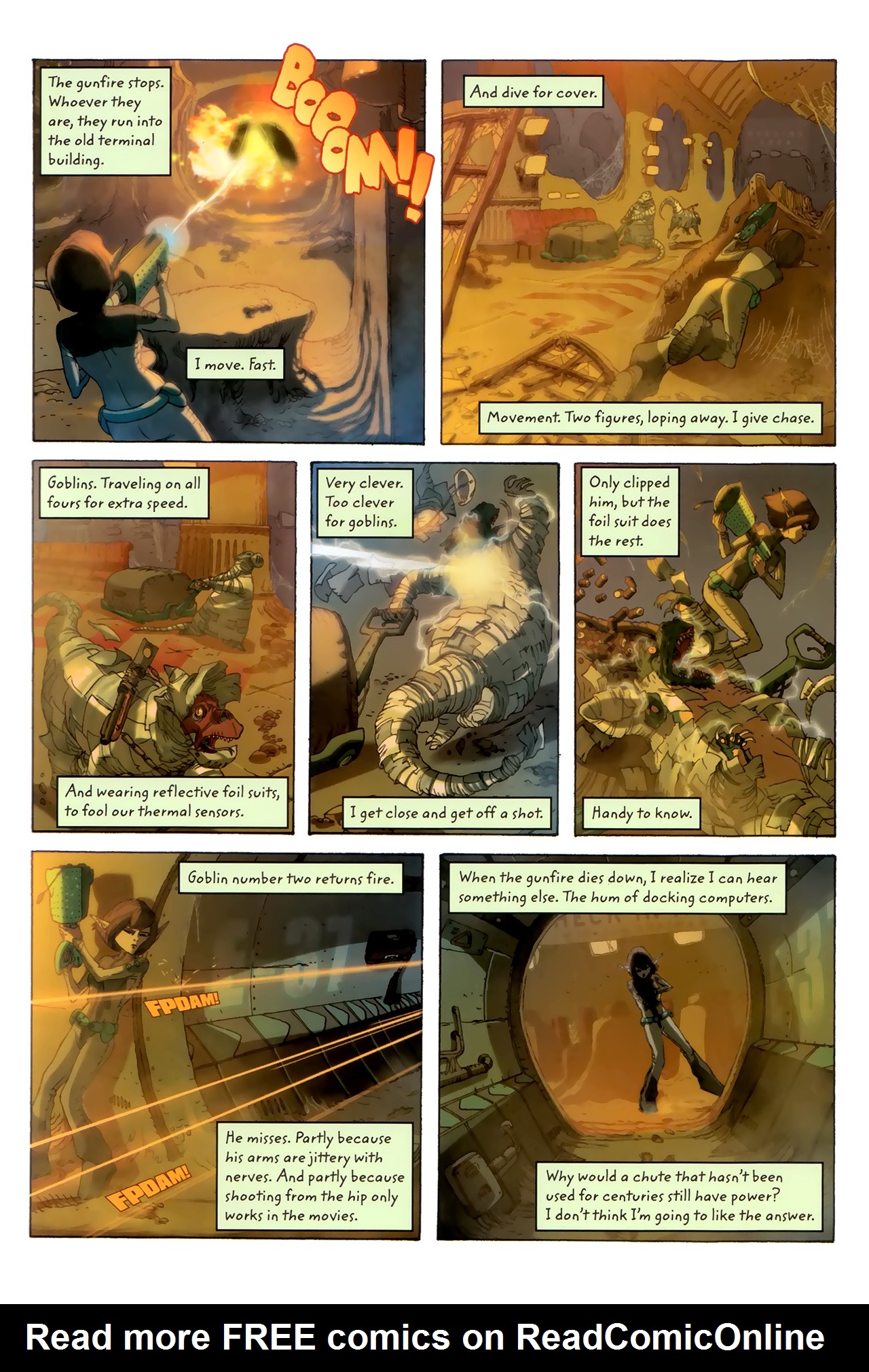 Read online Artemis Fowl: The Arctic Incident comic -  Issue # TPB - 20