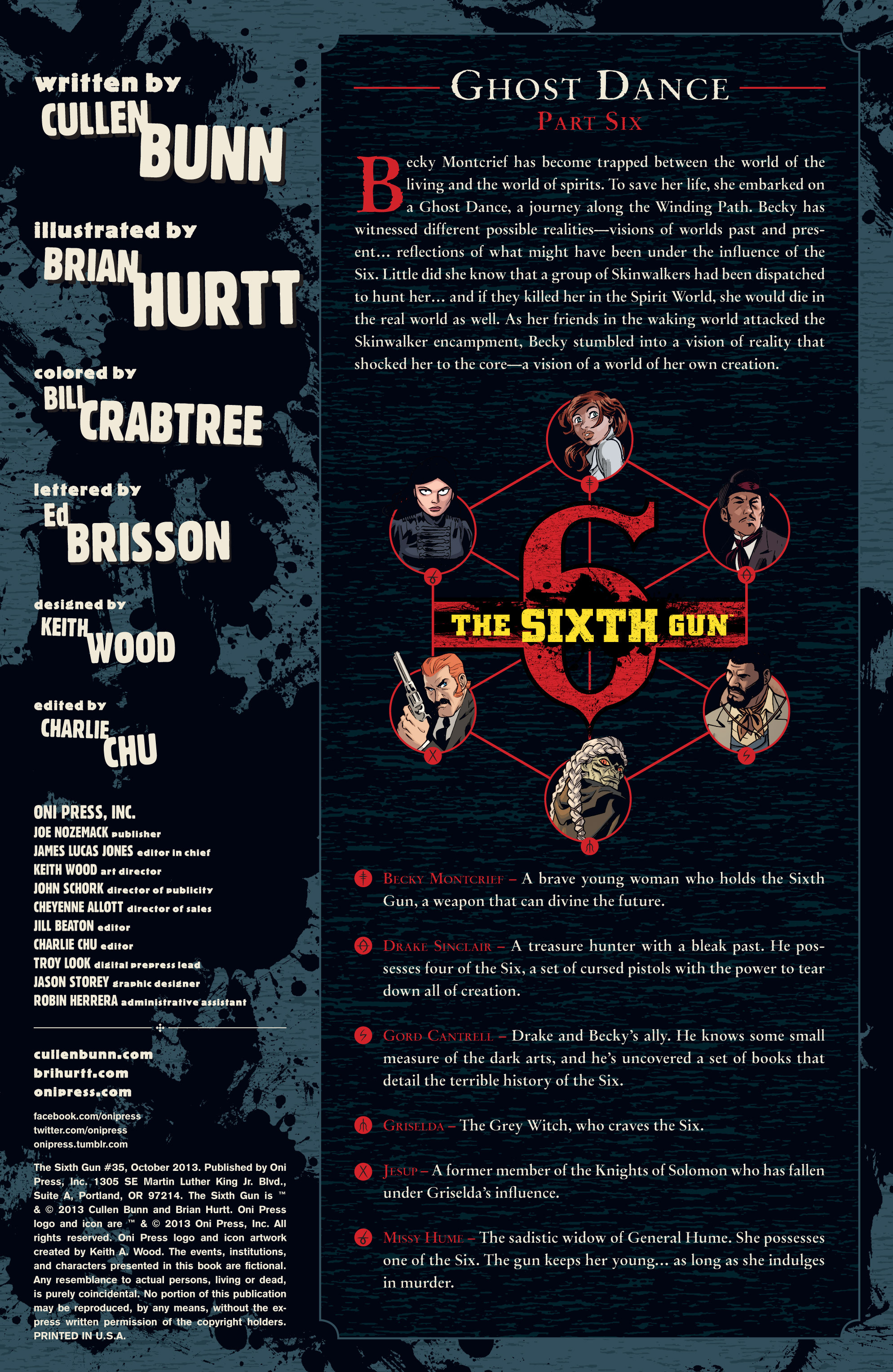 Read online The Sixth Gun comic -  Issue #35 - 2