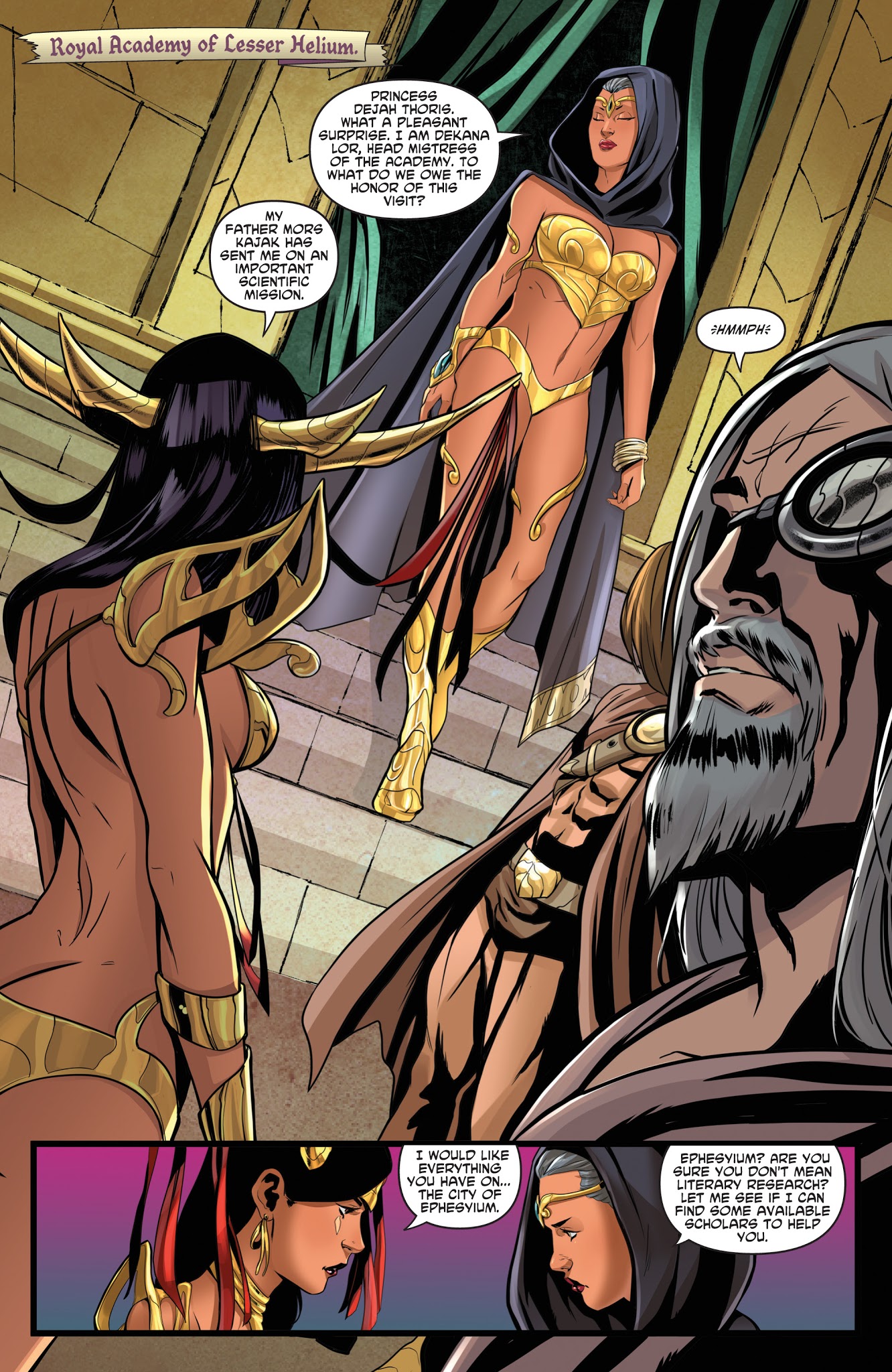 Read online Dejah Thoris, Volume 2 comic -  Issue #1 - 11