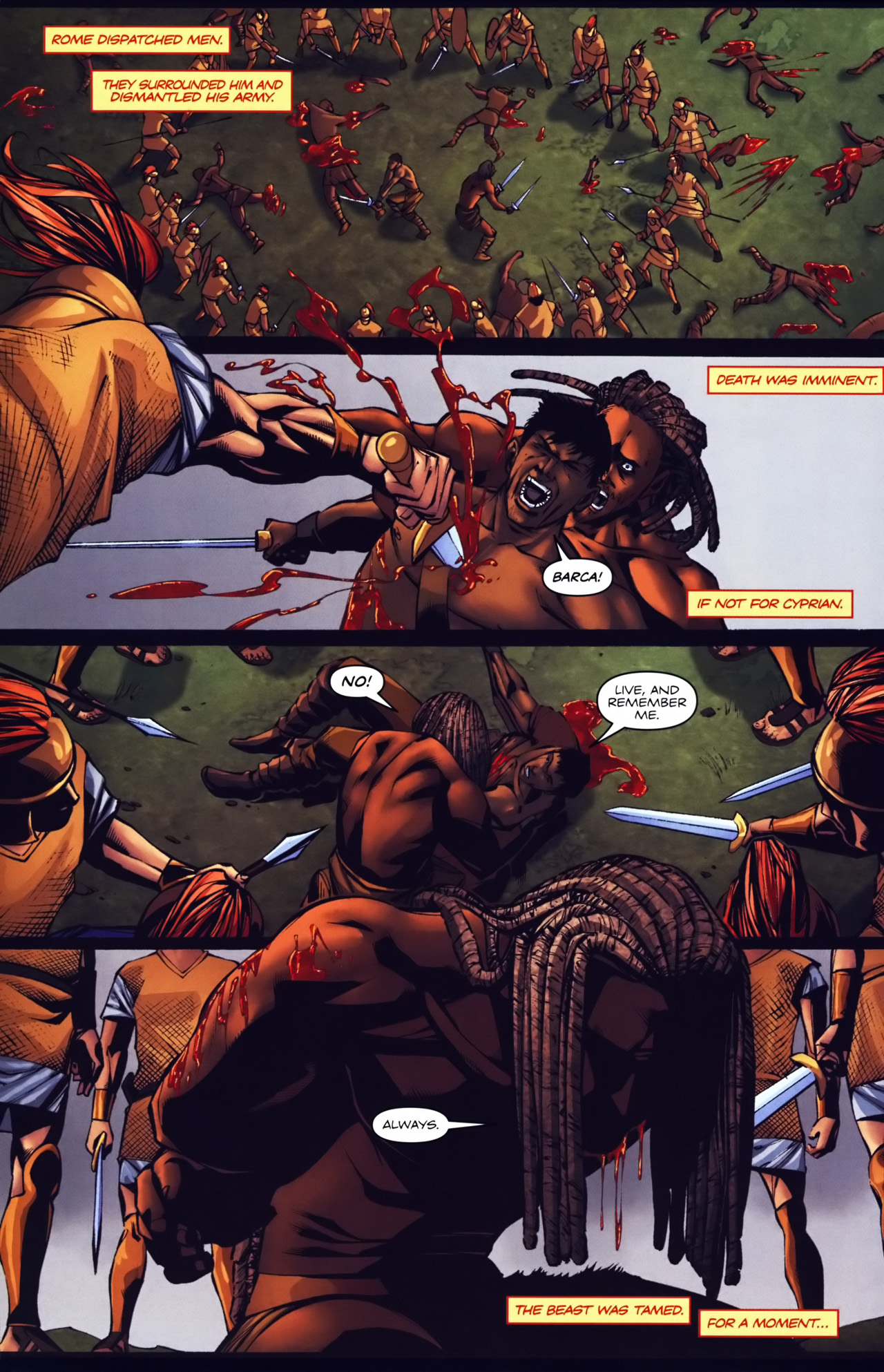 Read online Spartacus comic -  Issue #3 - 19