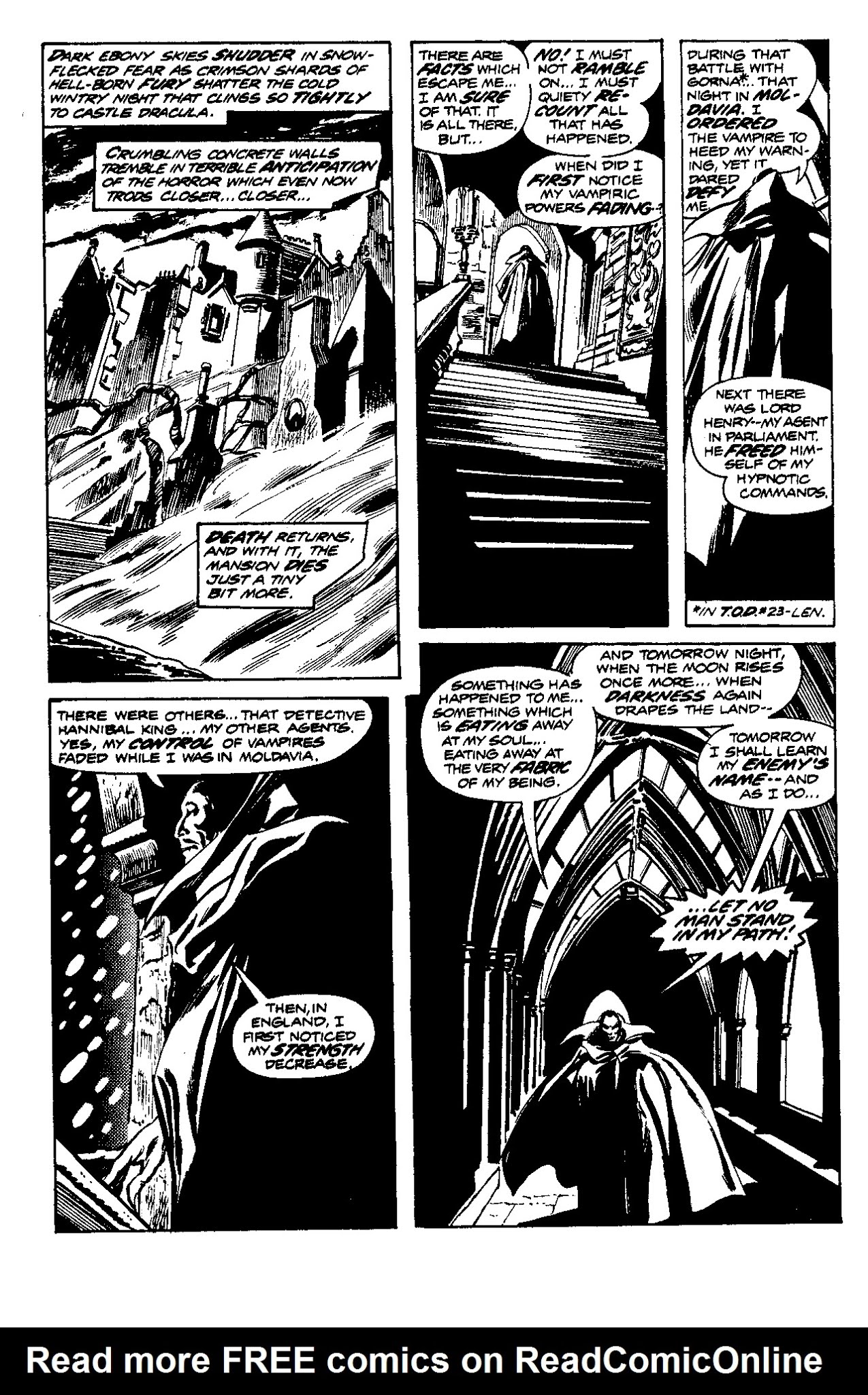 Read online Essential The Tomb of Dracula comic -  Issue # TPB 2 (Part 2) - 96