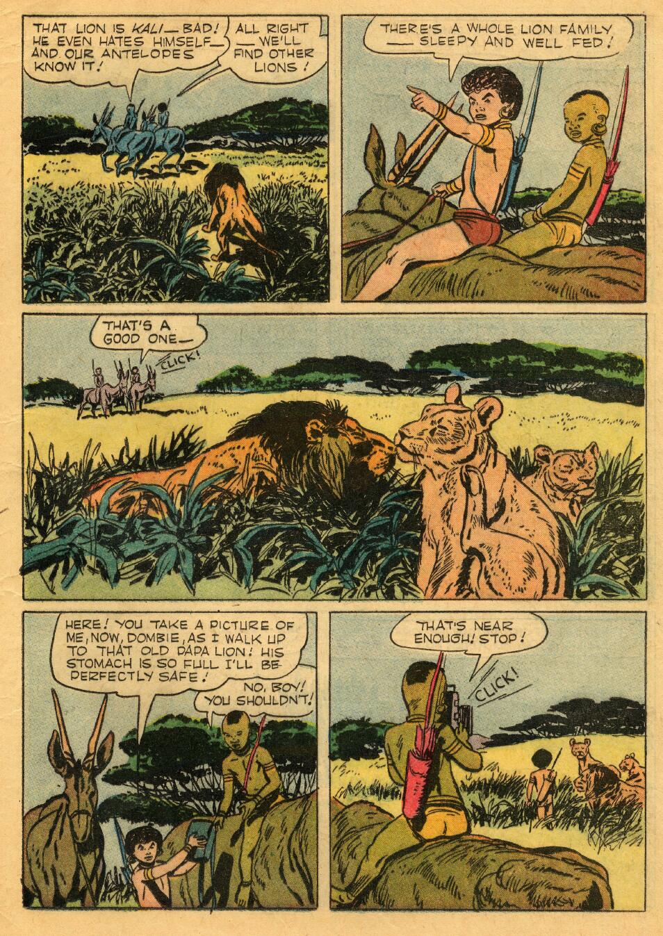 Read online Tarzan (1948) comic -  Issue #99 - 21
