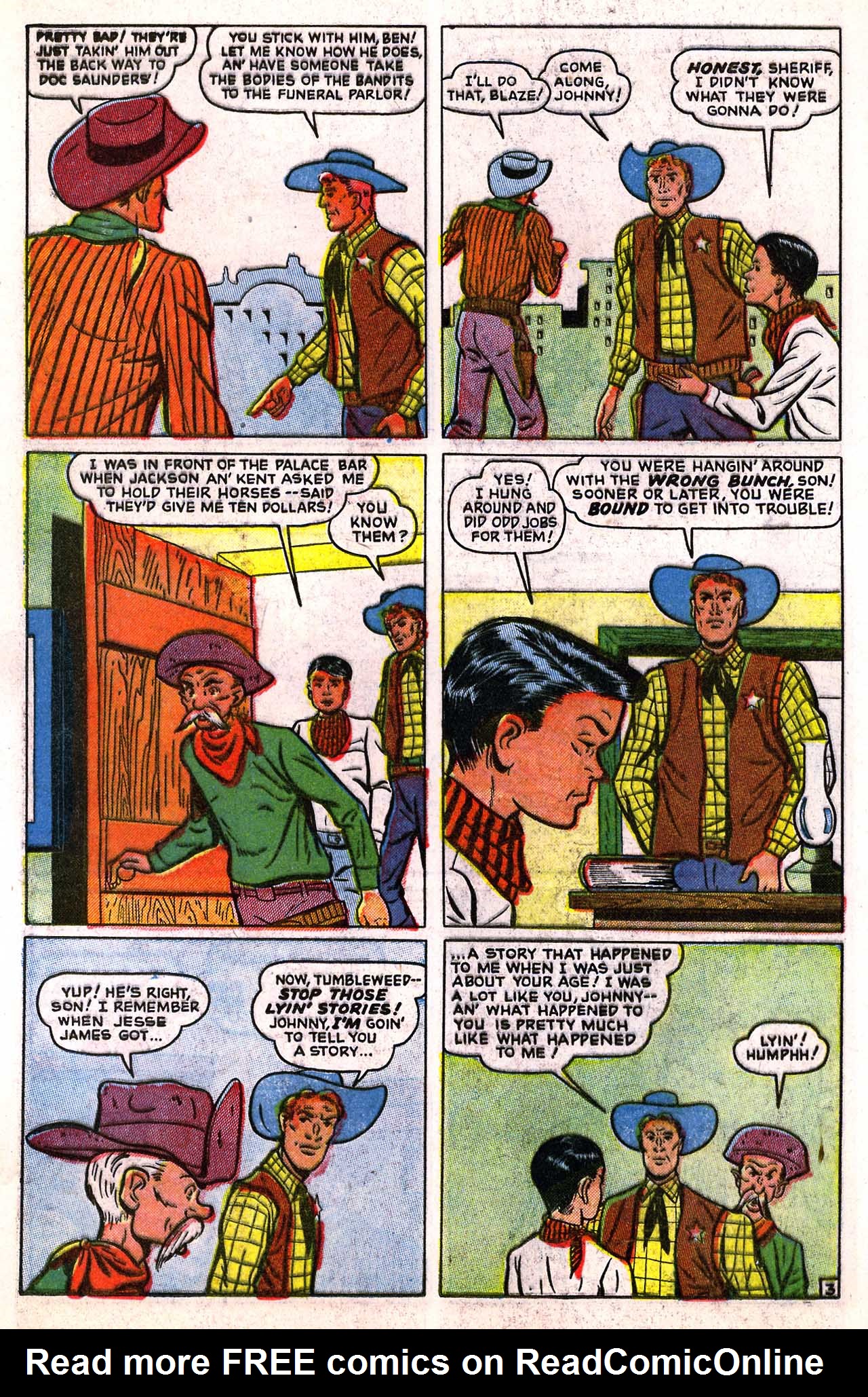 Read online Blaze Carson comic -  Issue #5 - 26