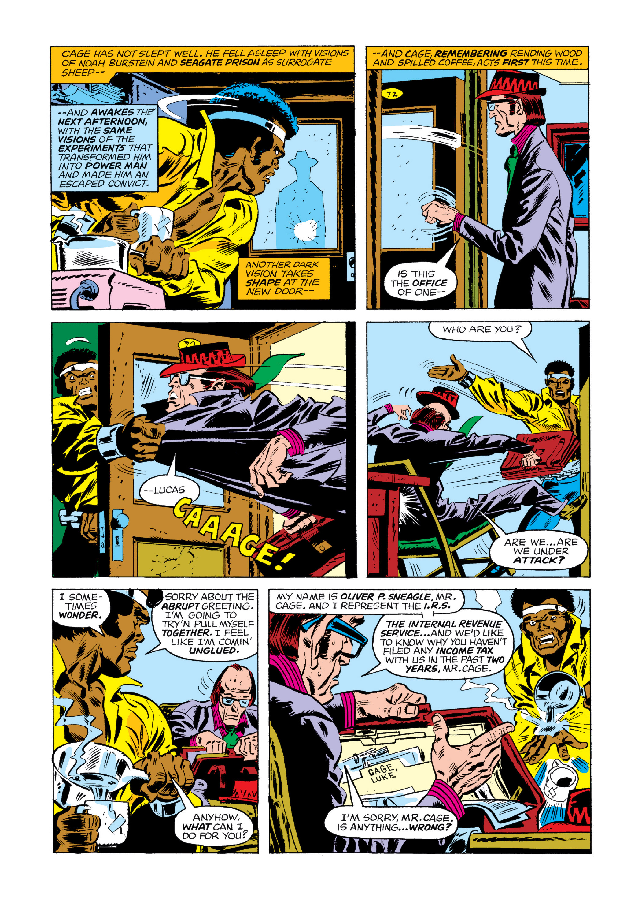 Read online Marvel Masterworks: Luke Cage, Power Man comic -  Issue # TPB 3 (Part 1) - 60