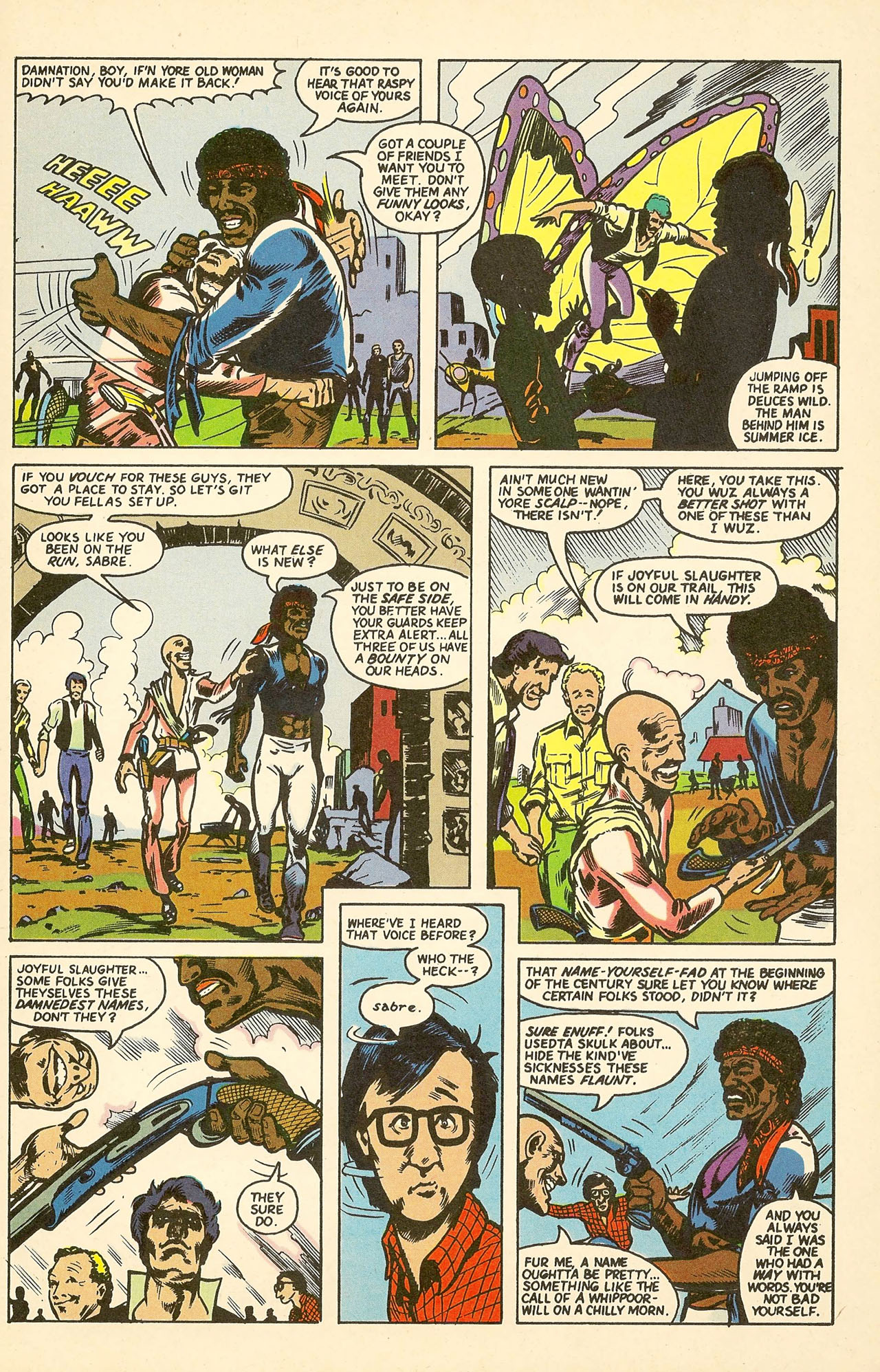 Read online Sabre comic -  Issue #5 - 21