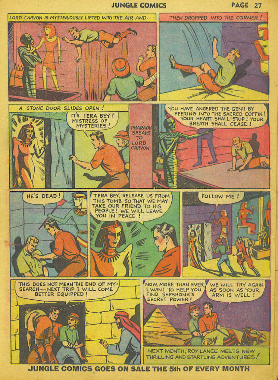 Read online Jungle Comics comic -  Issue #11 - 30