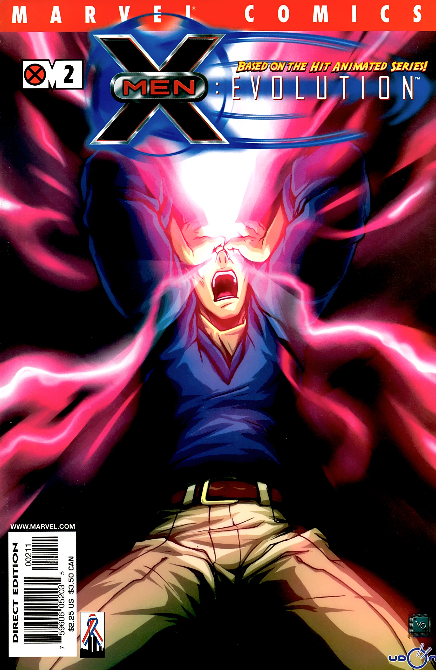 Read online X-Men: Evolution comic -  Issue #2 - 1