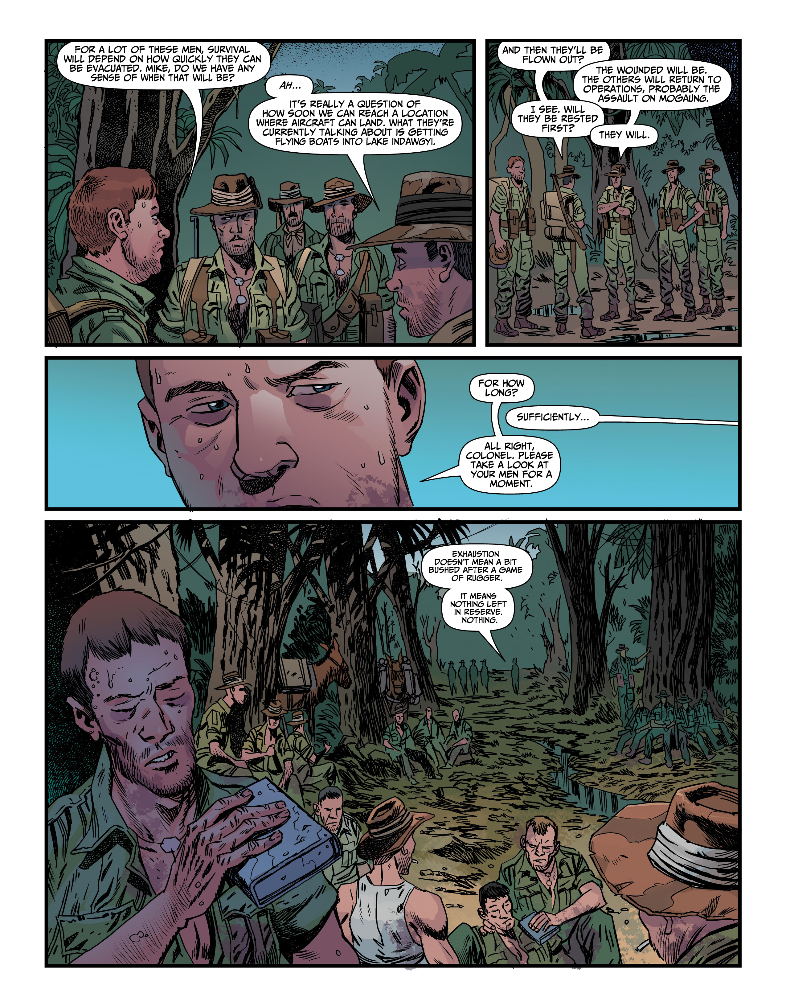 Read online Lion and the Eagle comic -  Issue #4 - 17