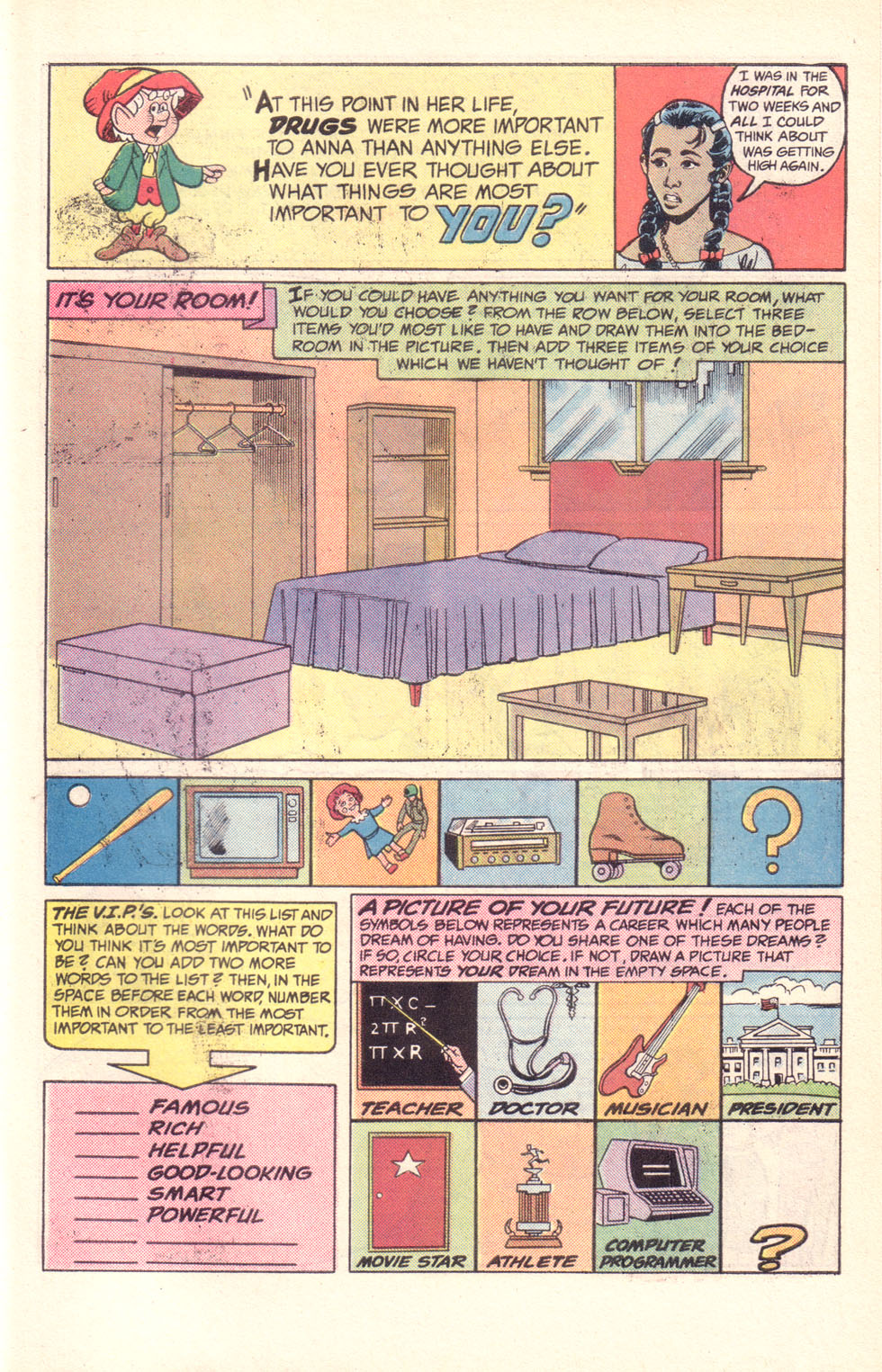 Read online The New Teen Titans (Drug Awareness Specials) comic -  Issue #2 - 31