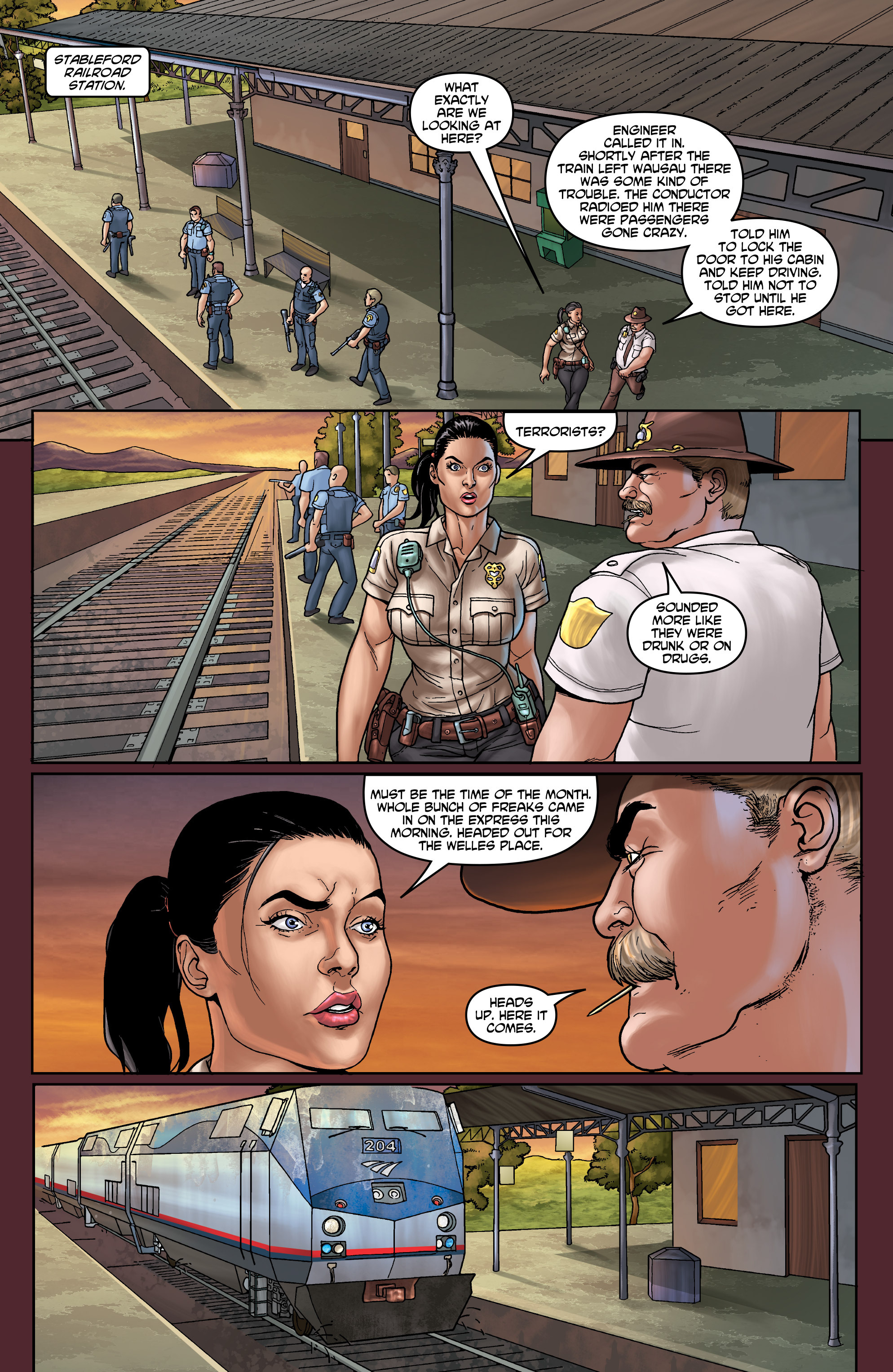 Read online Crossed: Badlands comic -  Issue #14 - 18