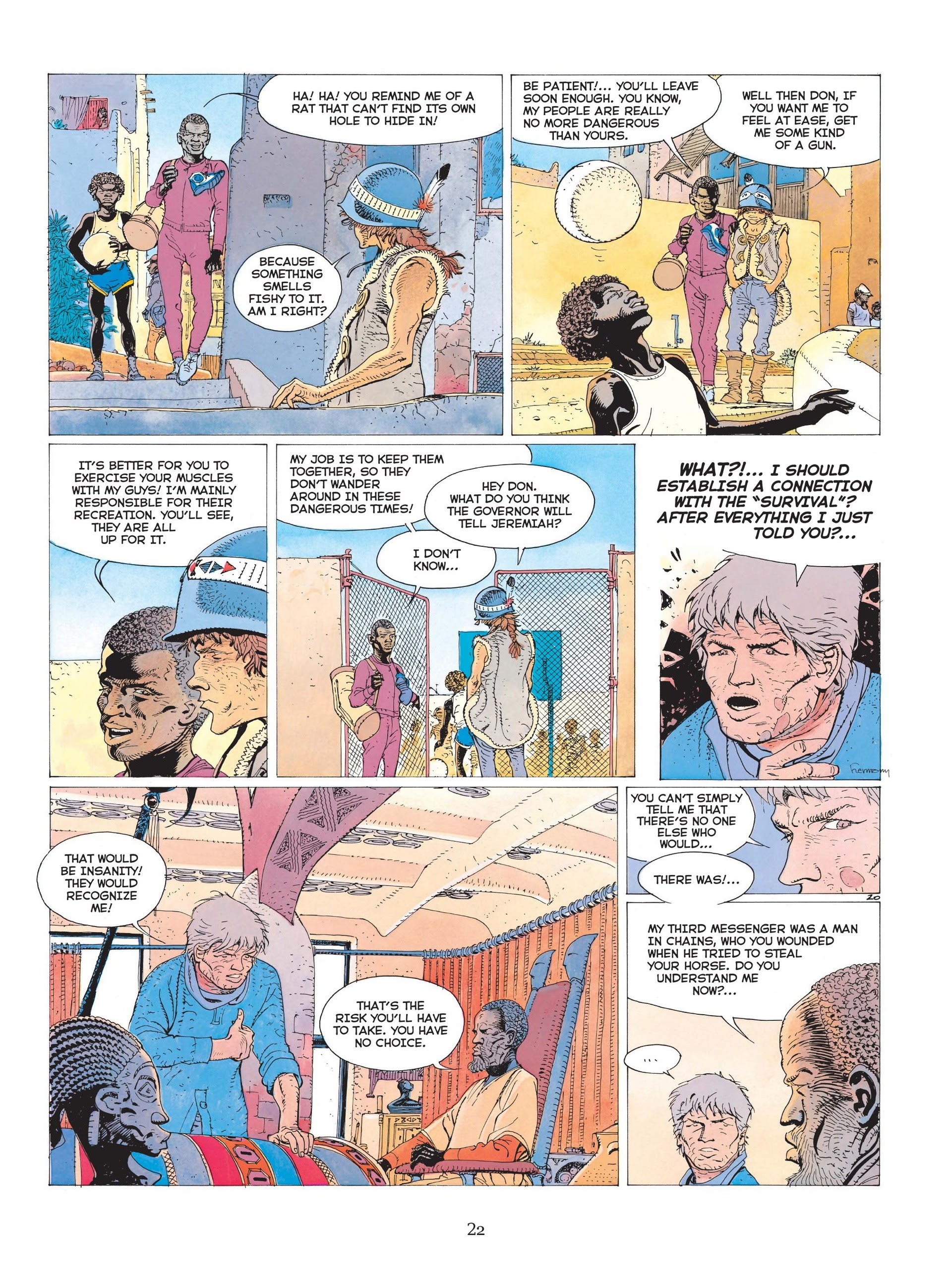 Read online Jeremiah comic -  Issue #7 - 23
