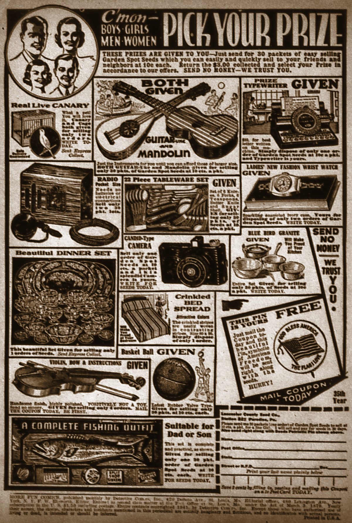 Read online More Fun Comics comic -  Issue #76 - 3