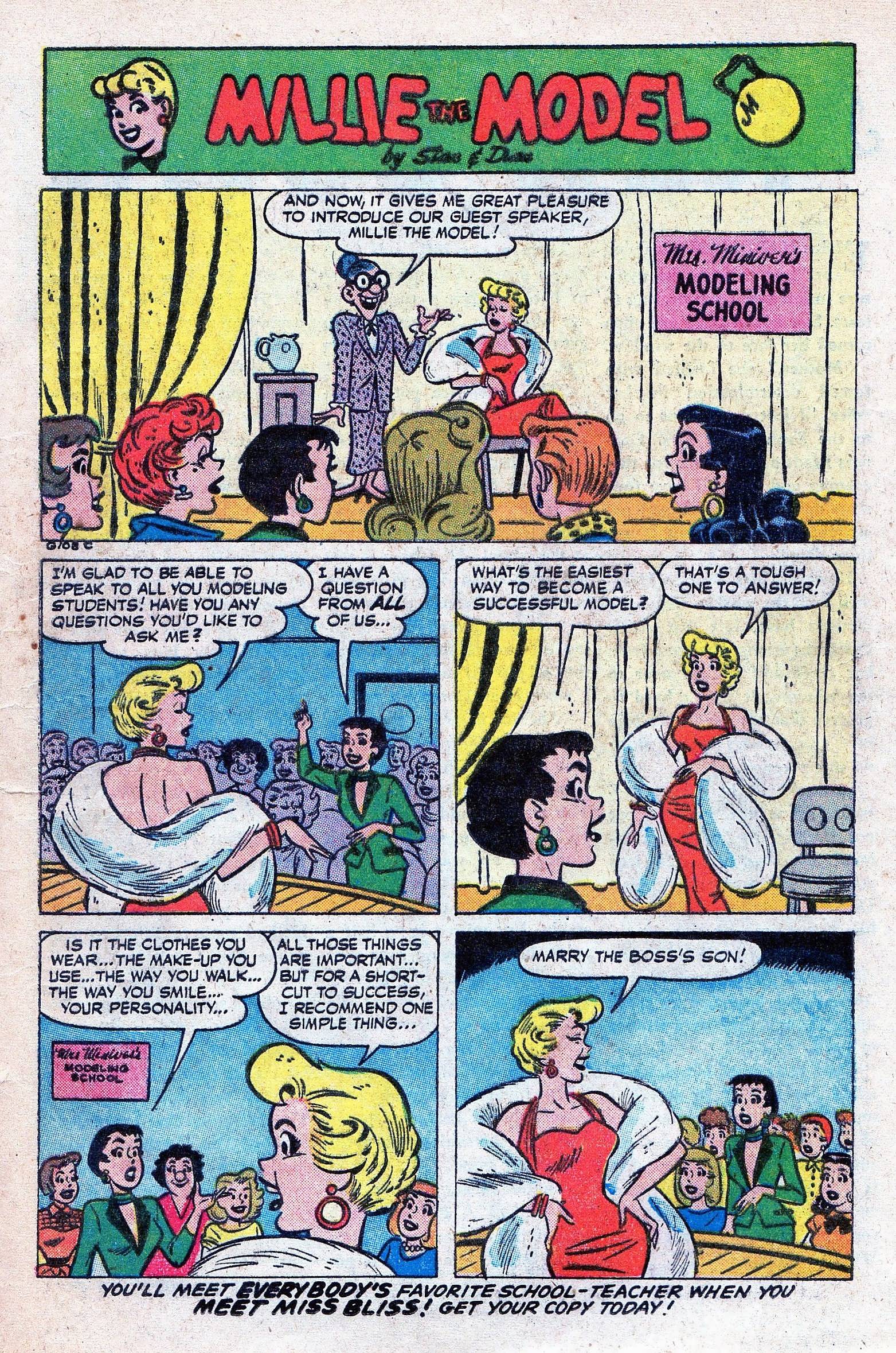 Read online Millie the Model comic -  Issue #61 - 17
