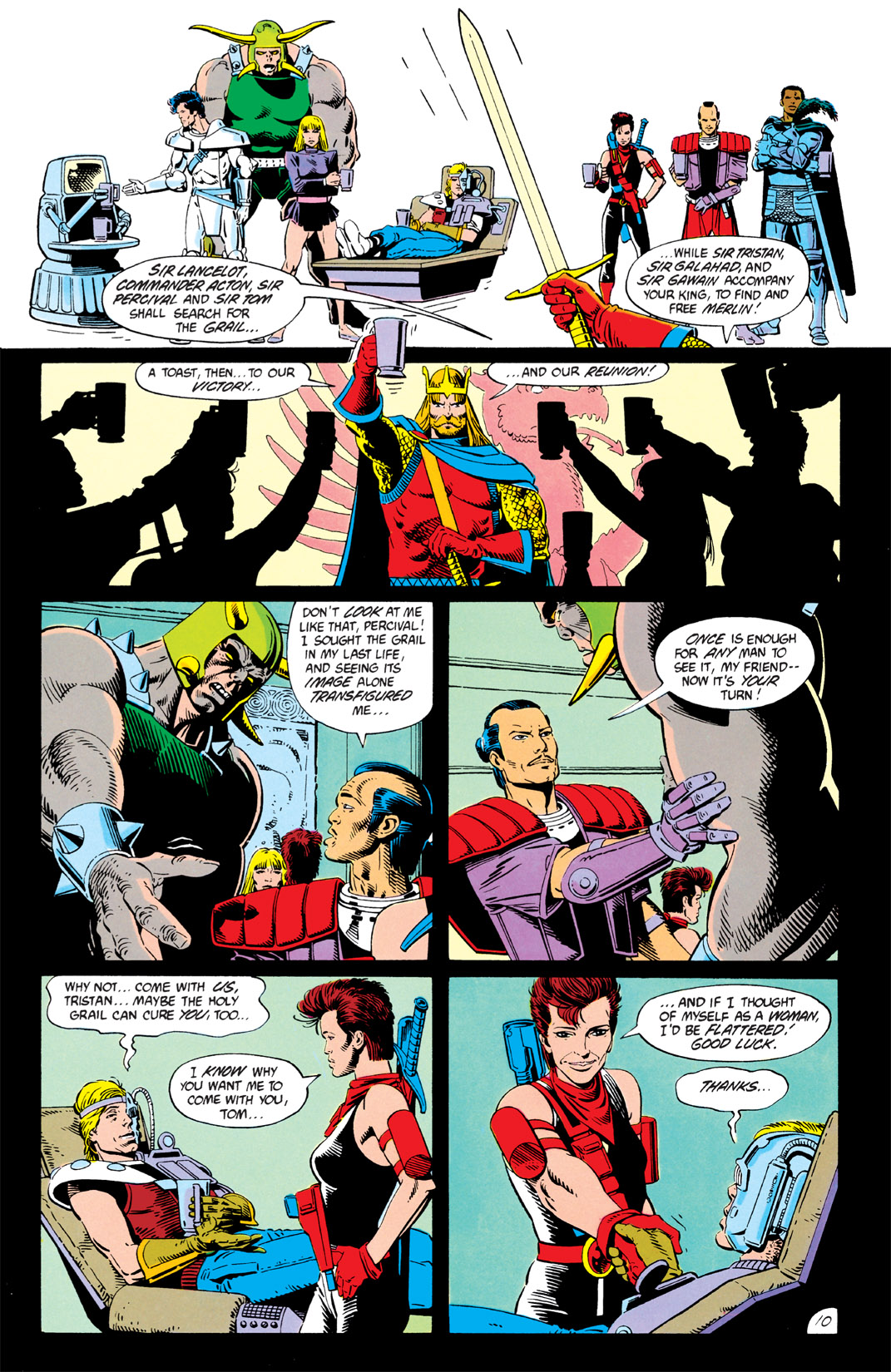 Read online Camelot 3000 comic -  Issue #9 - 12