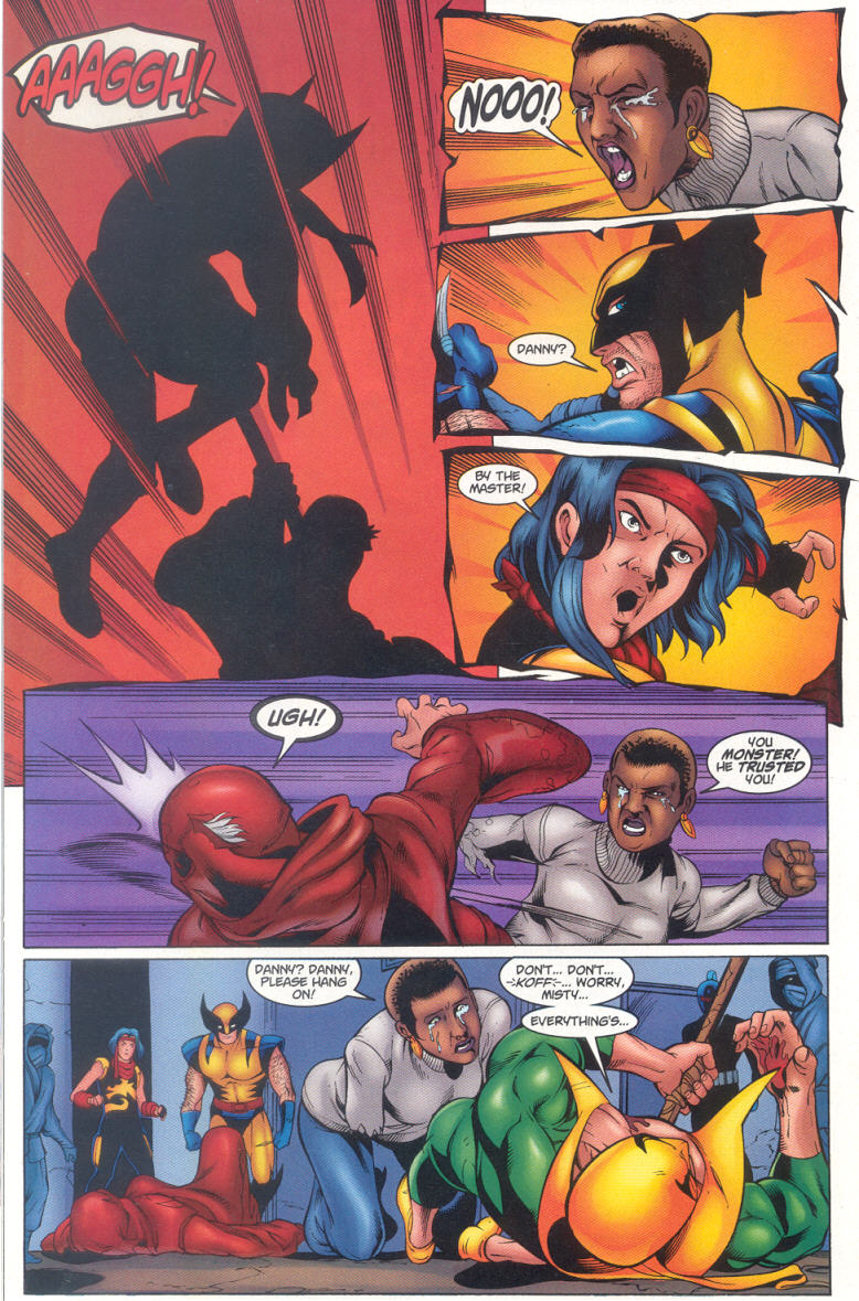 Read online Iron Fist / Wolverine comic -  Issue #4 - 17