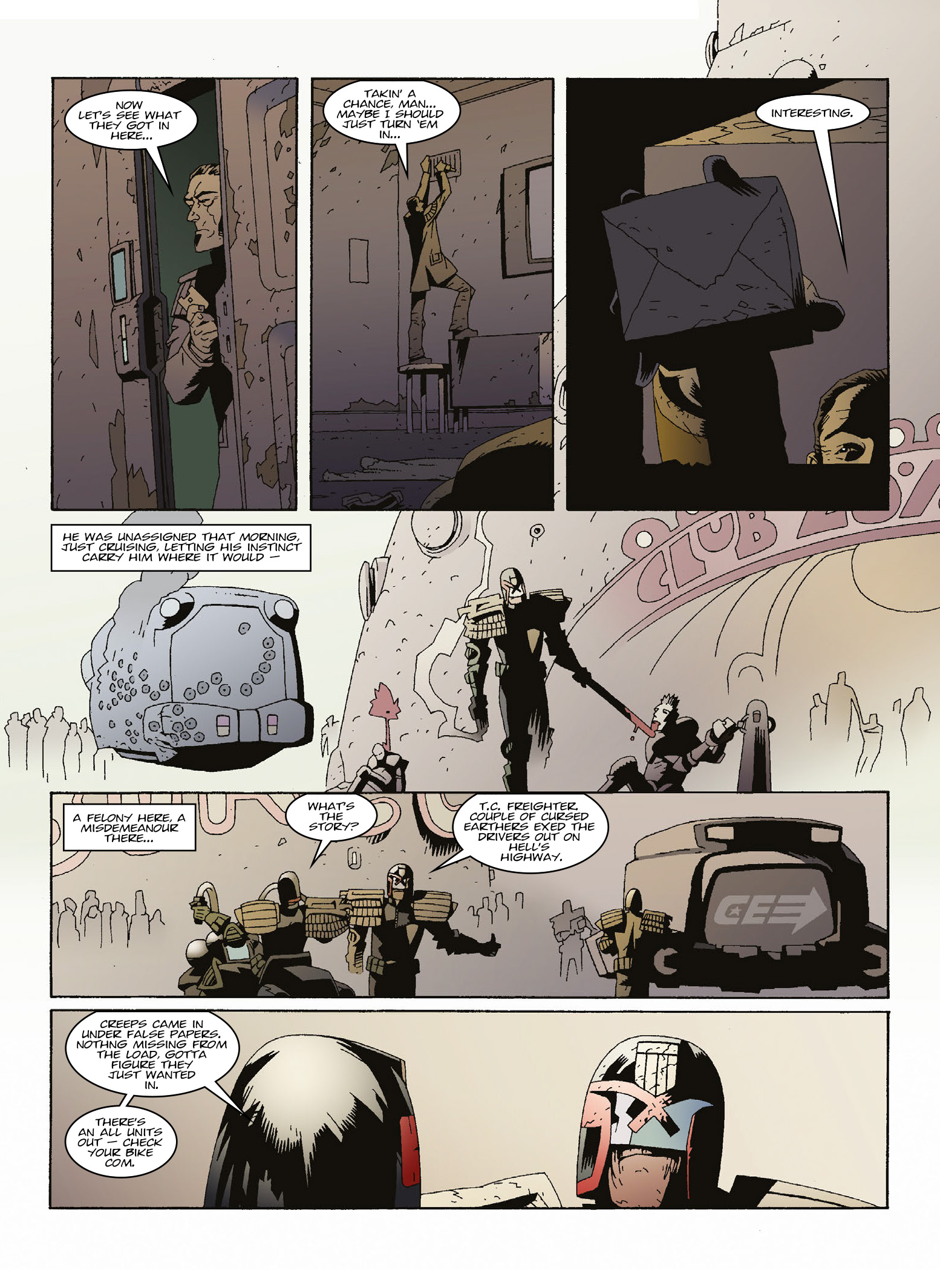 Read online Essential Judge Dredd: Origins comic -  Issue # TPB (Part 1) - 13