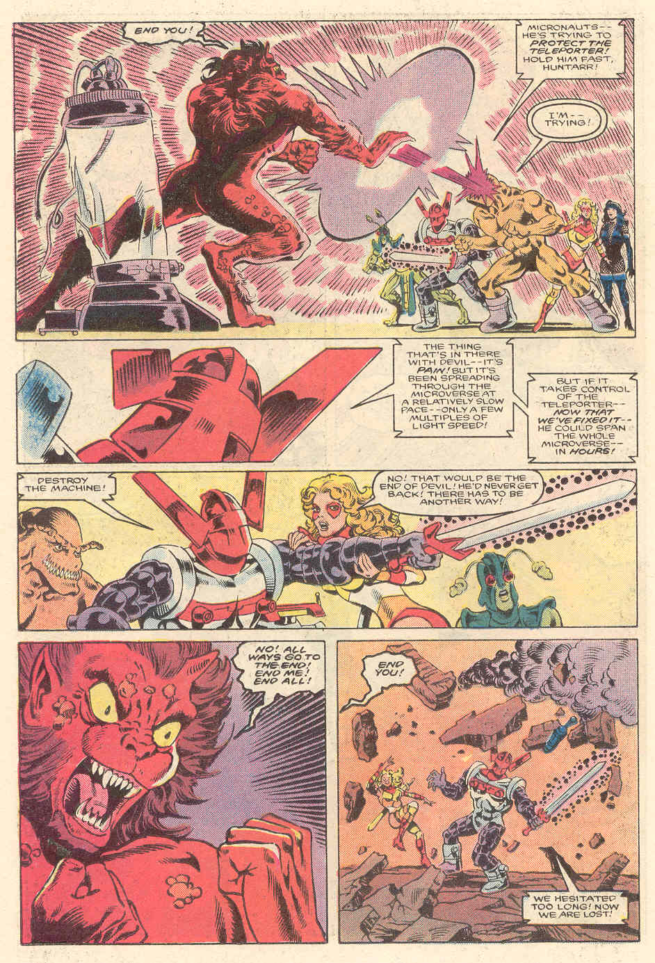 Read online Micronauts: The New Voyages comic -  Issue #17 - 17