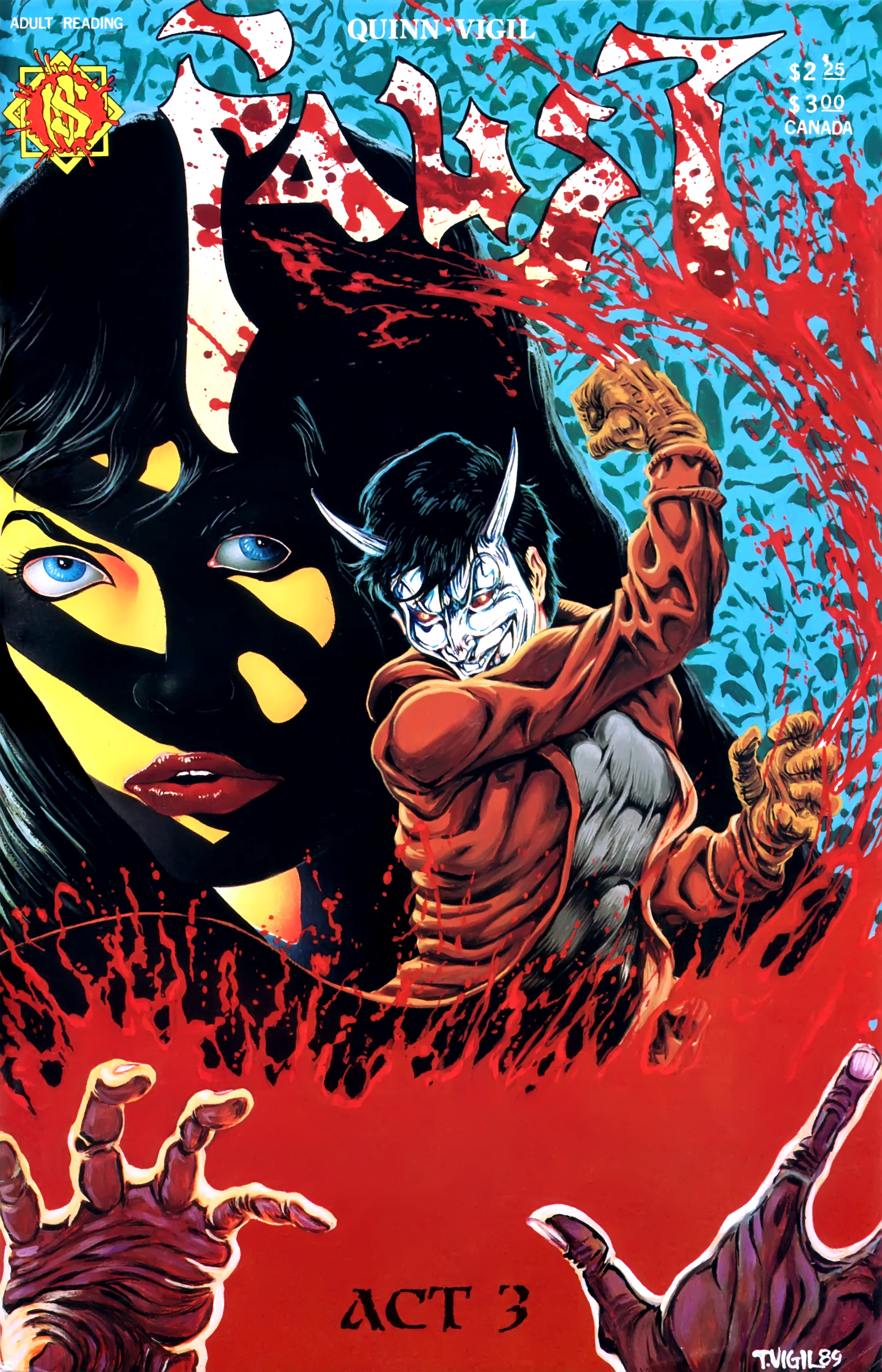 Read online Faust : Love of the Damned comic -  Issue #3 - 1