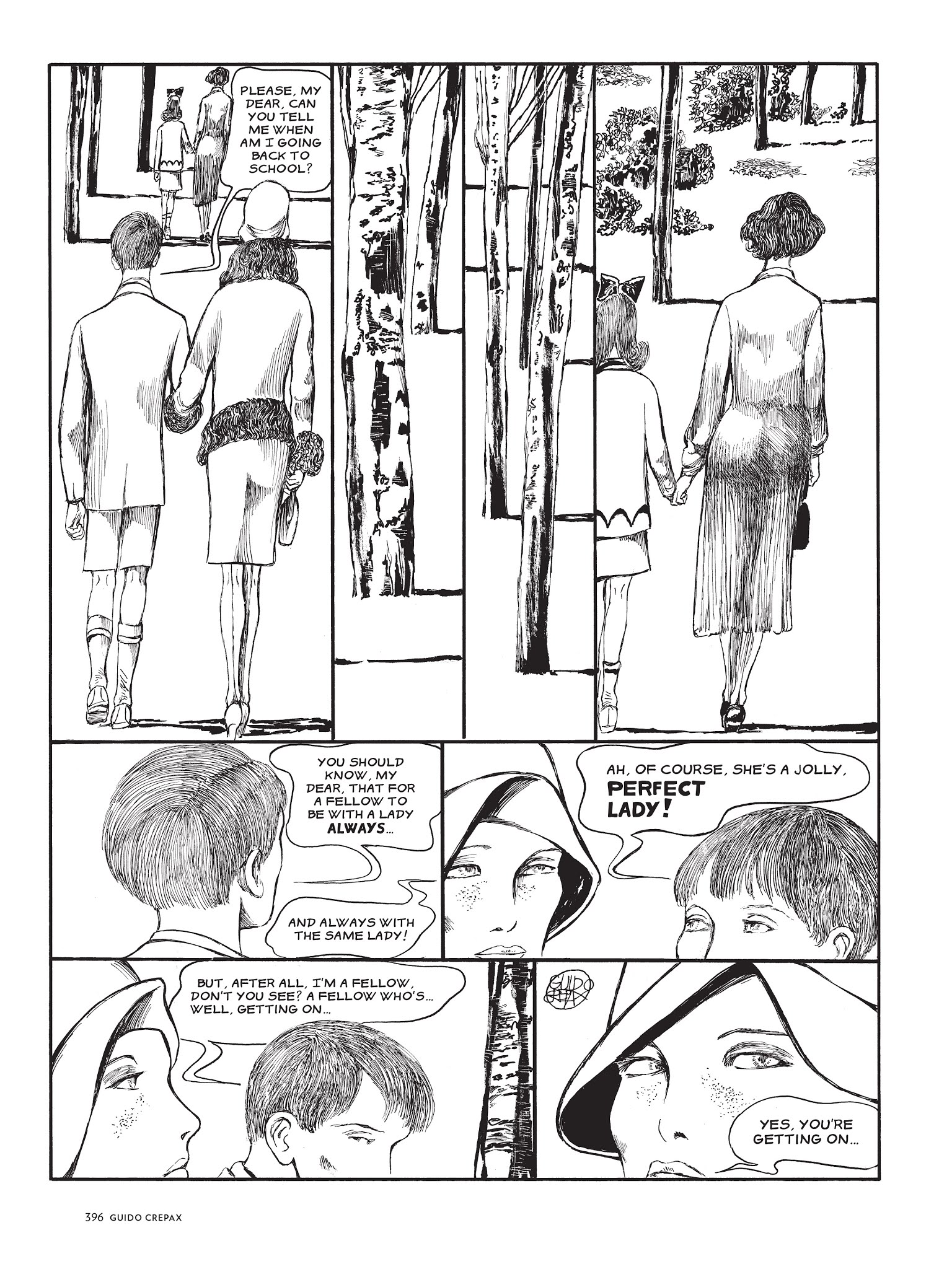 Read online The Complete Crepax comic -  Issue # TPB 3 - 382