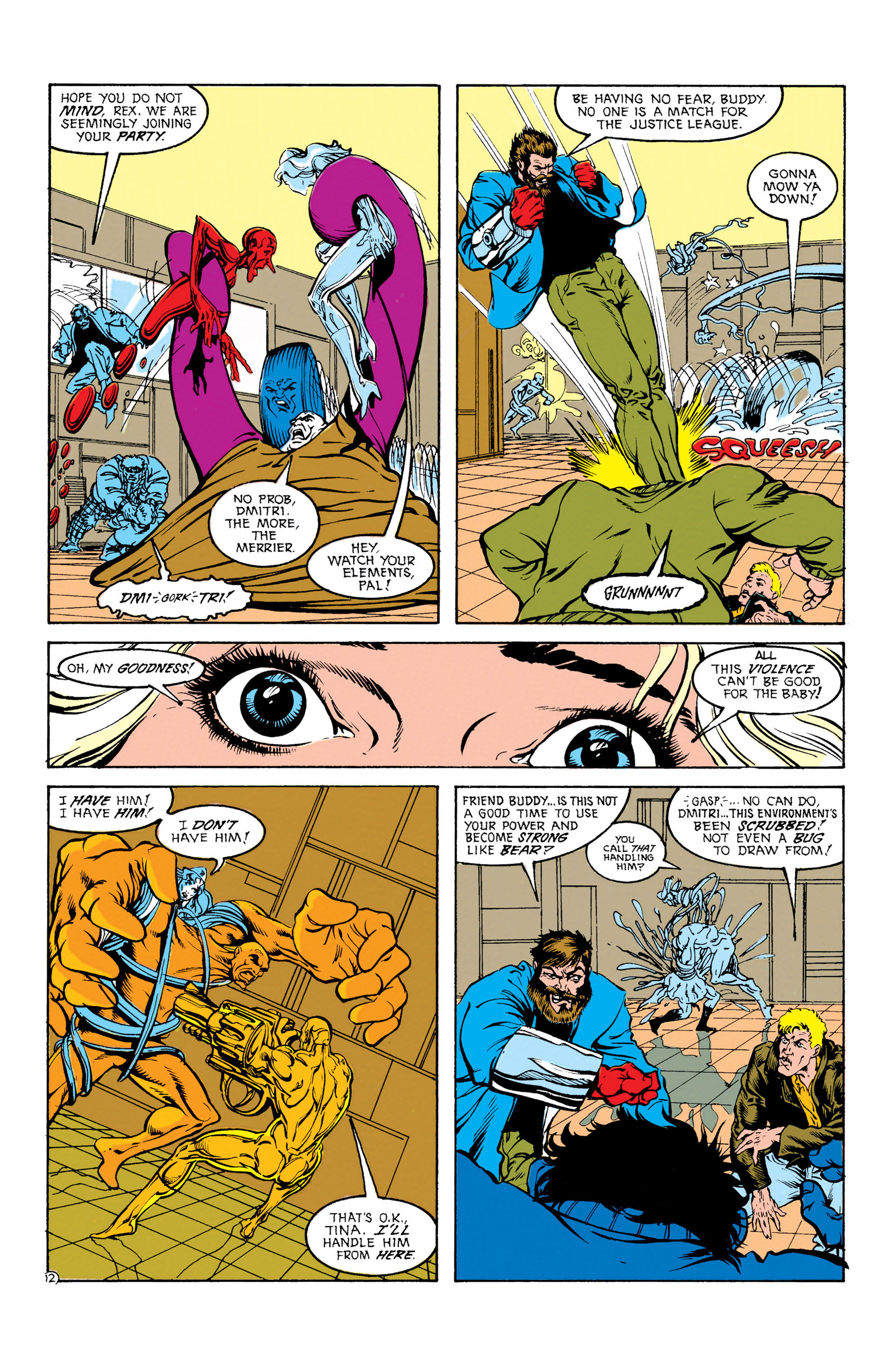 Read online Justice League Europe comic -  Issue #12 - 13