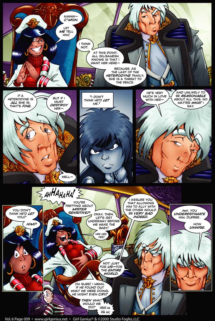 Read online Girl Genius (2002) comic -  Issue #6 - 9