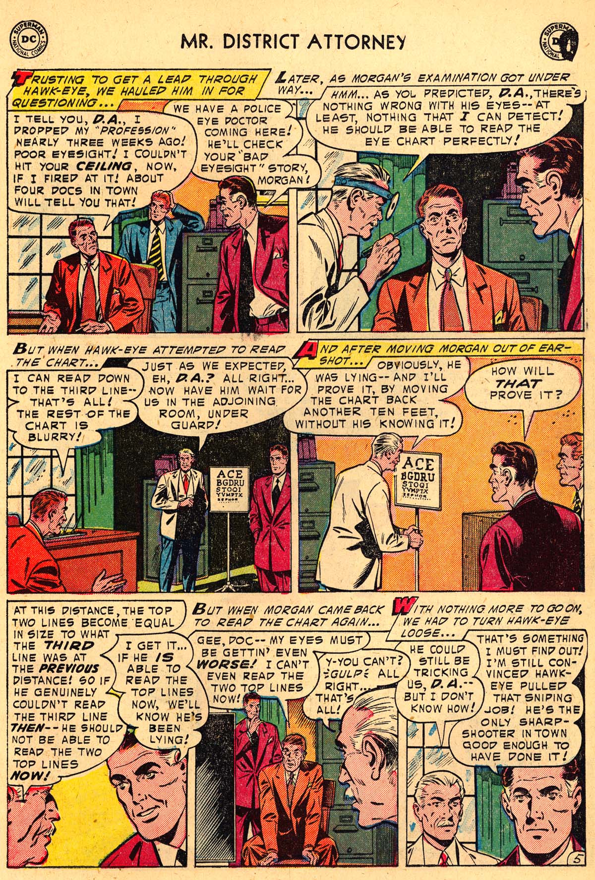 Read online Mr. District Attorney comic -  Issue #43 - 15