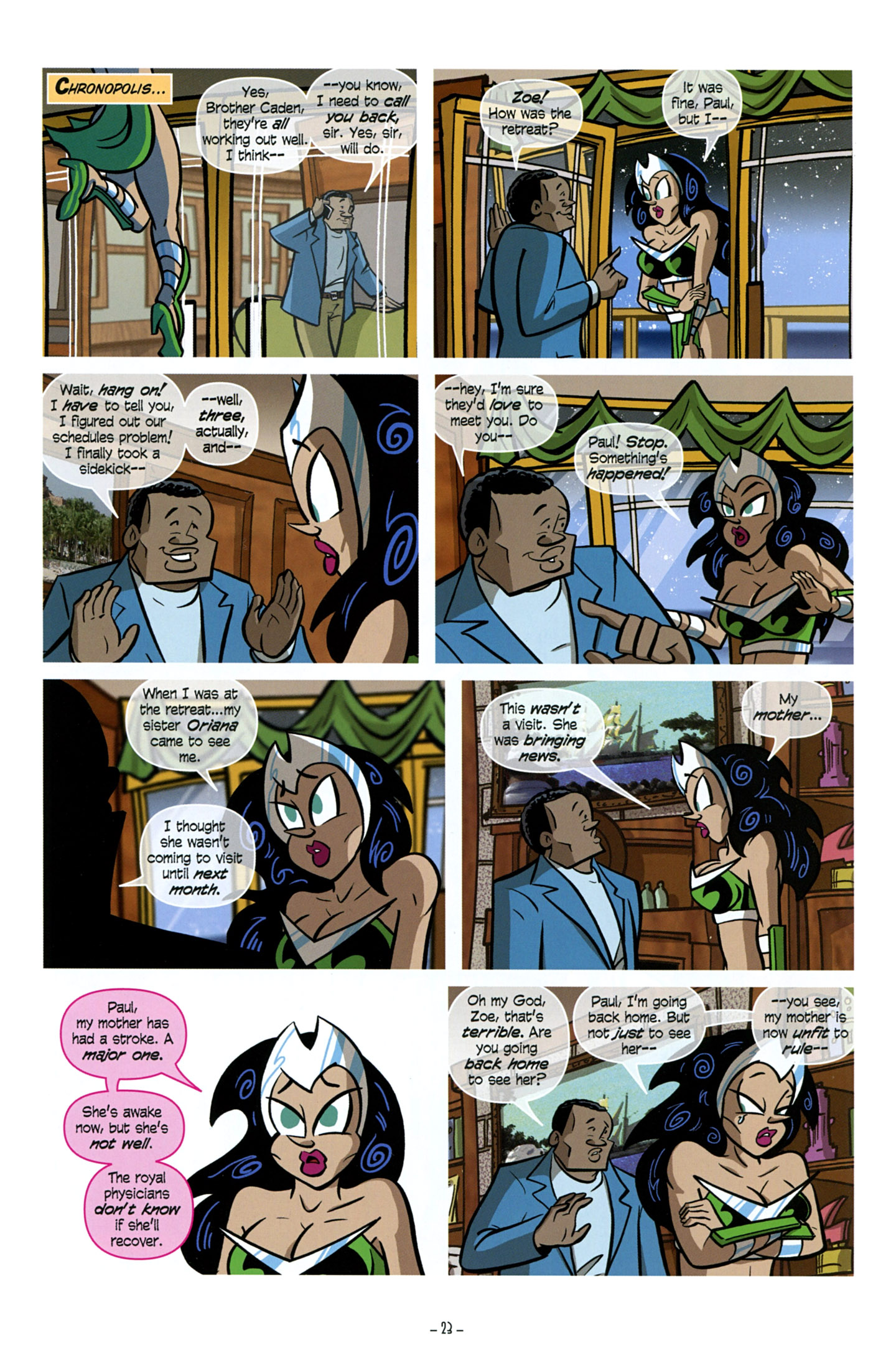 Read online Love and Capes: What to Expect comic -  Issue #3 - 25