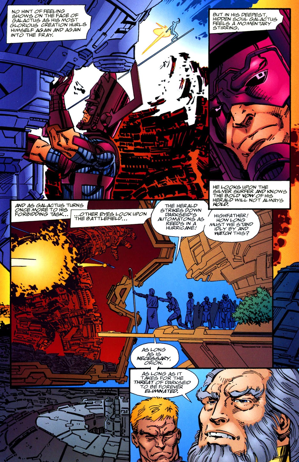 Darkseid vs. Galactus: The Hunger issue Full - Page 30